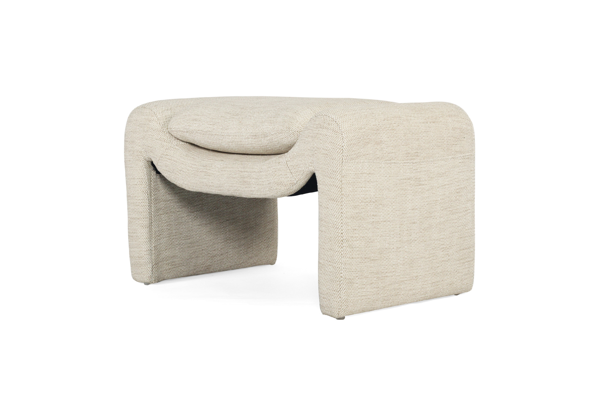 Freja Ottoman - Linen - Image 3