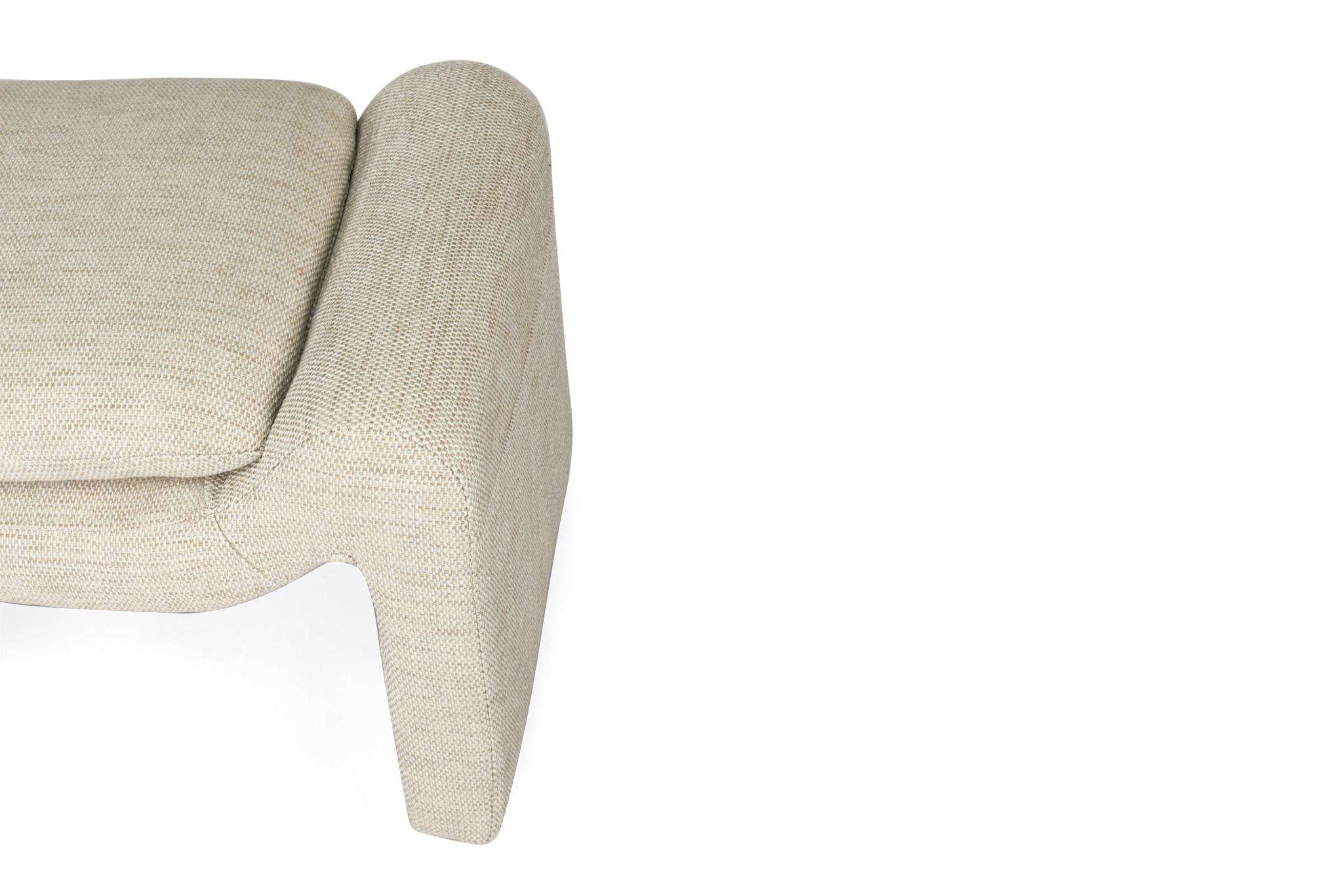 Freja Ottoman - Linen - Image 6