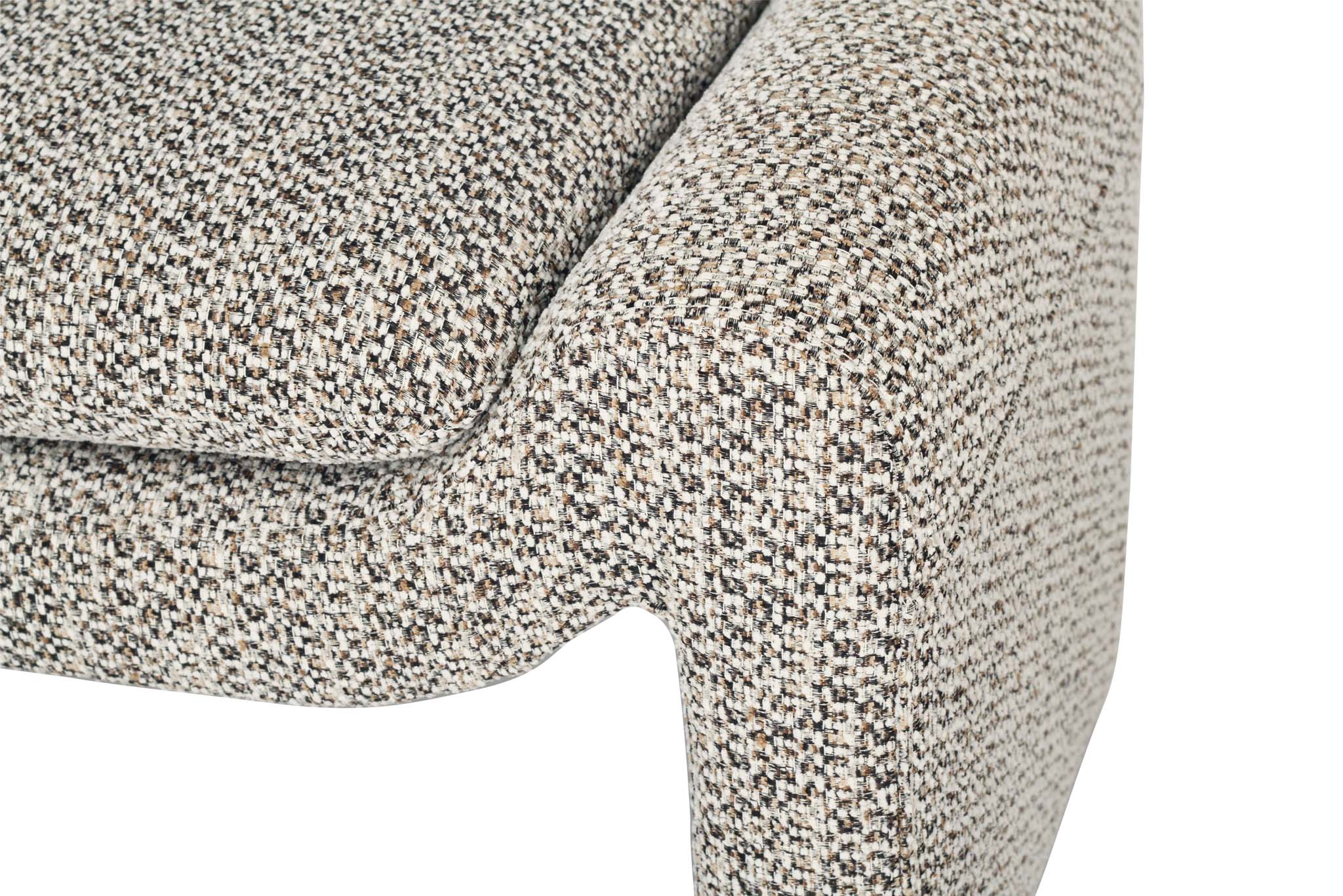 Freja Ottoman - Mottled Taupe - Image 6