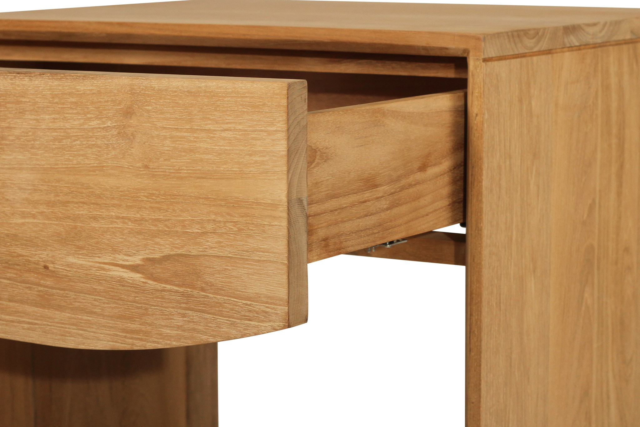 Koa Bedside Table - (56cmH) - Image 9