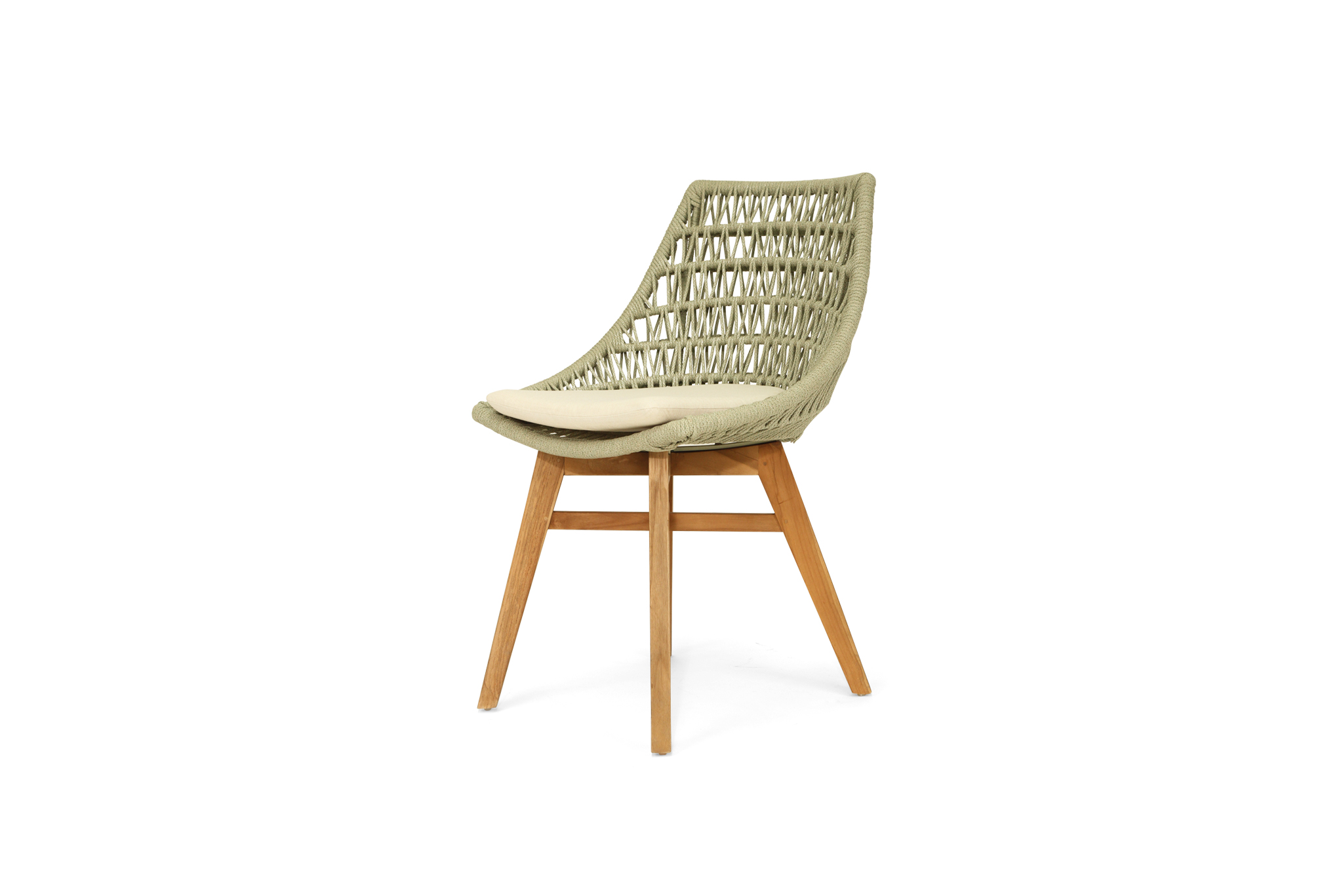 Oceanic Outdoor Dining Chair - Sage Green
