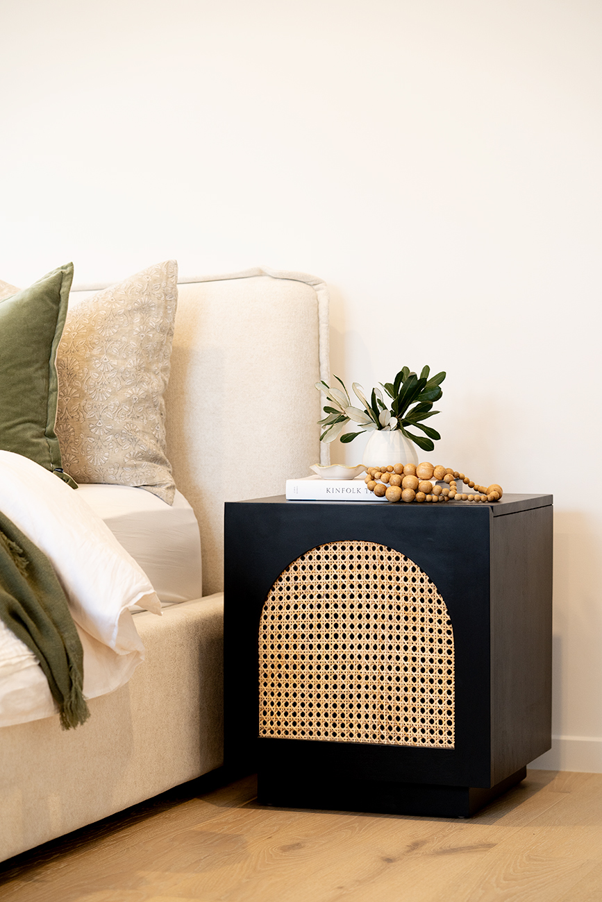 Ryan Bedside Table - Black - Image 2