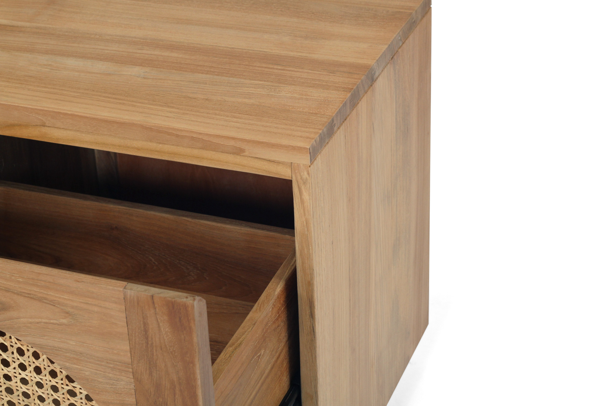 Ryan Bedside Table - Natural - Image 8