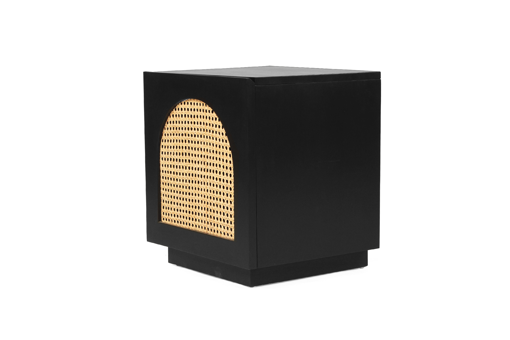 Ryan Bedside Table - Black