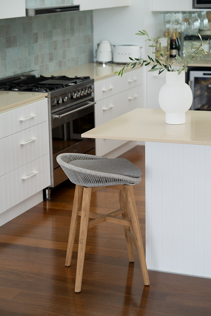 Taylor Backless Counter Stool - Indoor/Outdoor - Grey/White - Image 13