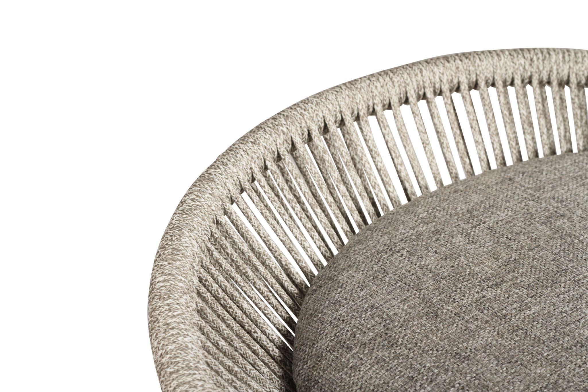 Taylor Backless Counter Stool - Indoor/Outdoor - Grey/White - Image 11