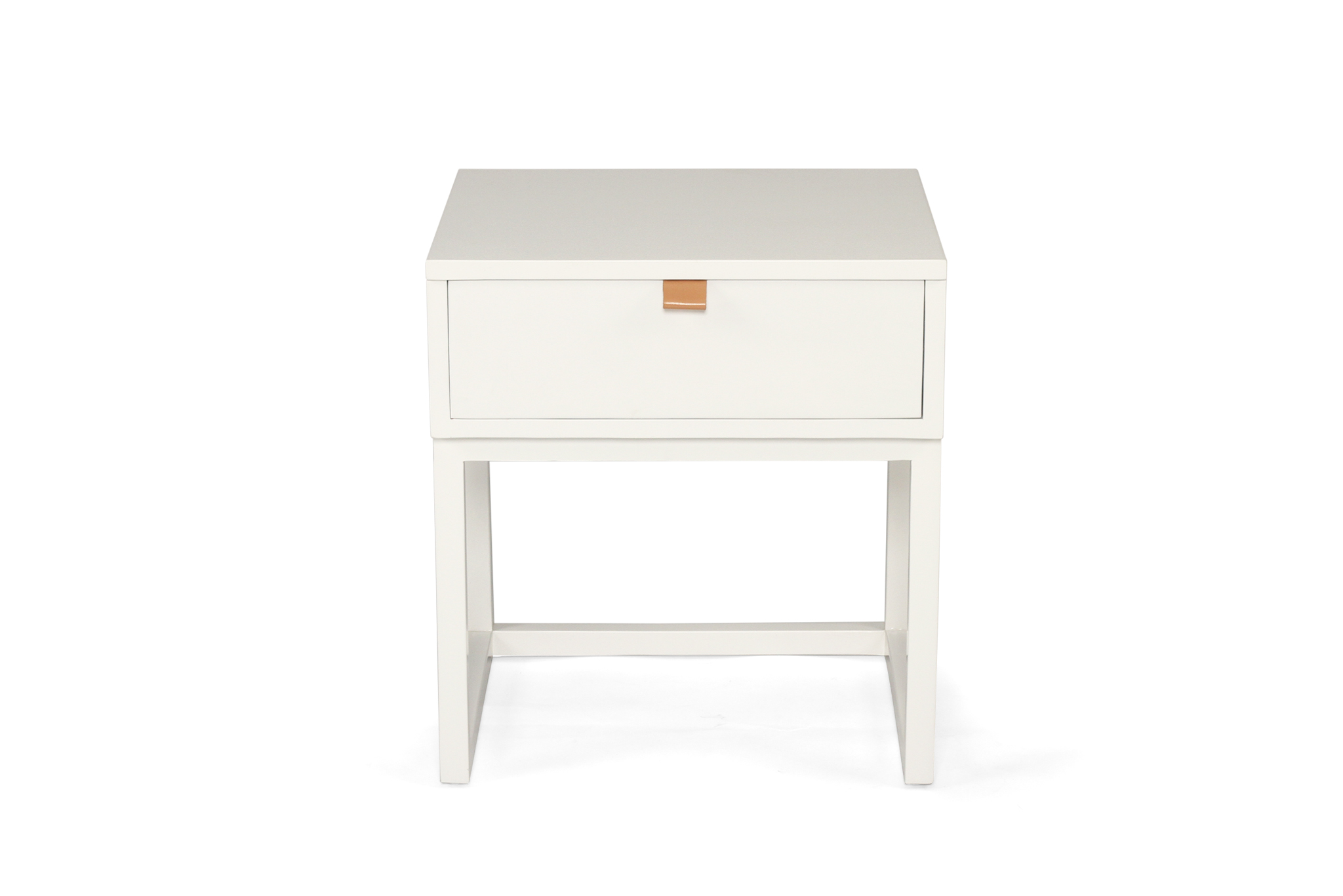 Flynn Bedside Table - White - Image 3