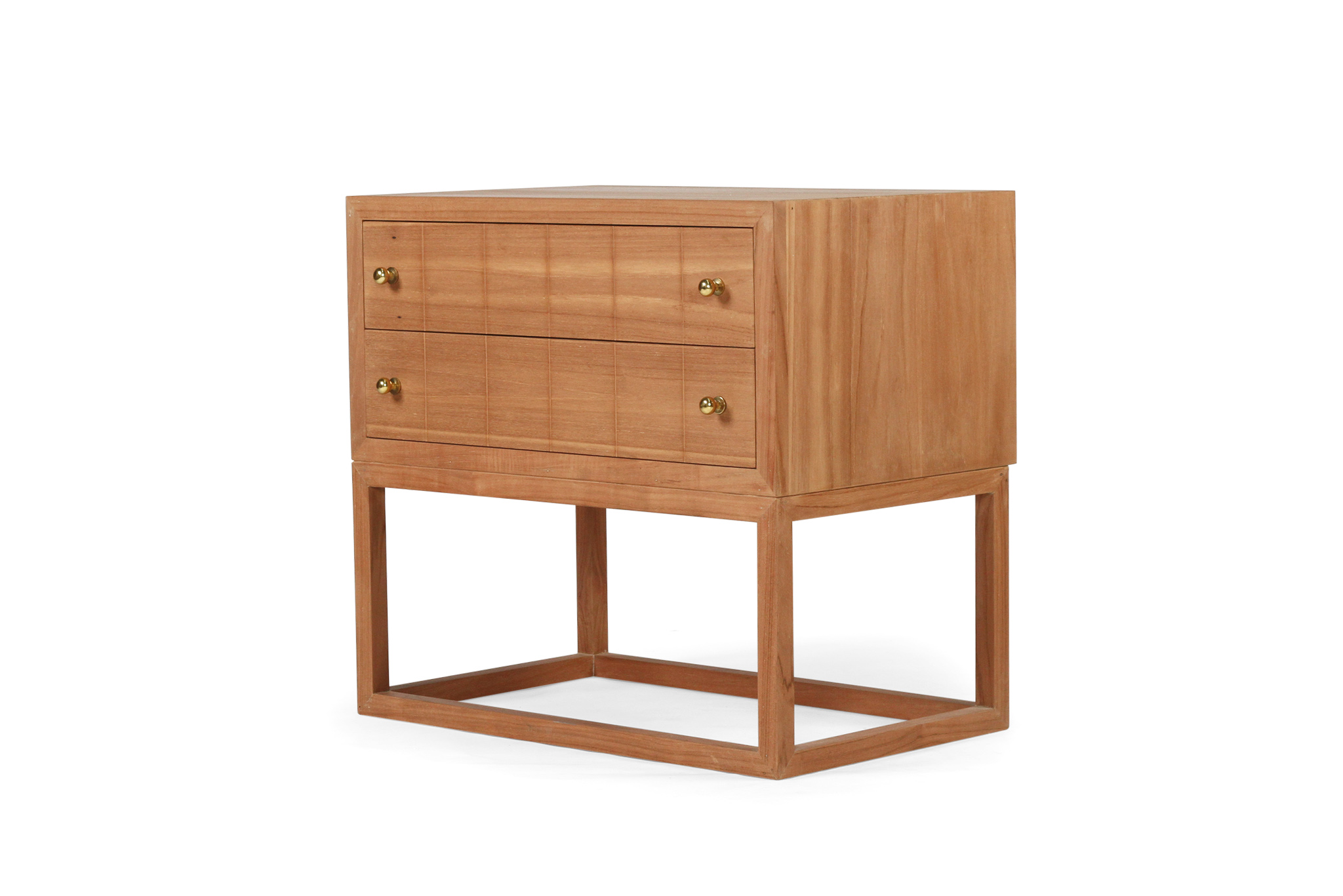 Lisette Bedside Table - Teak - Image 2