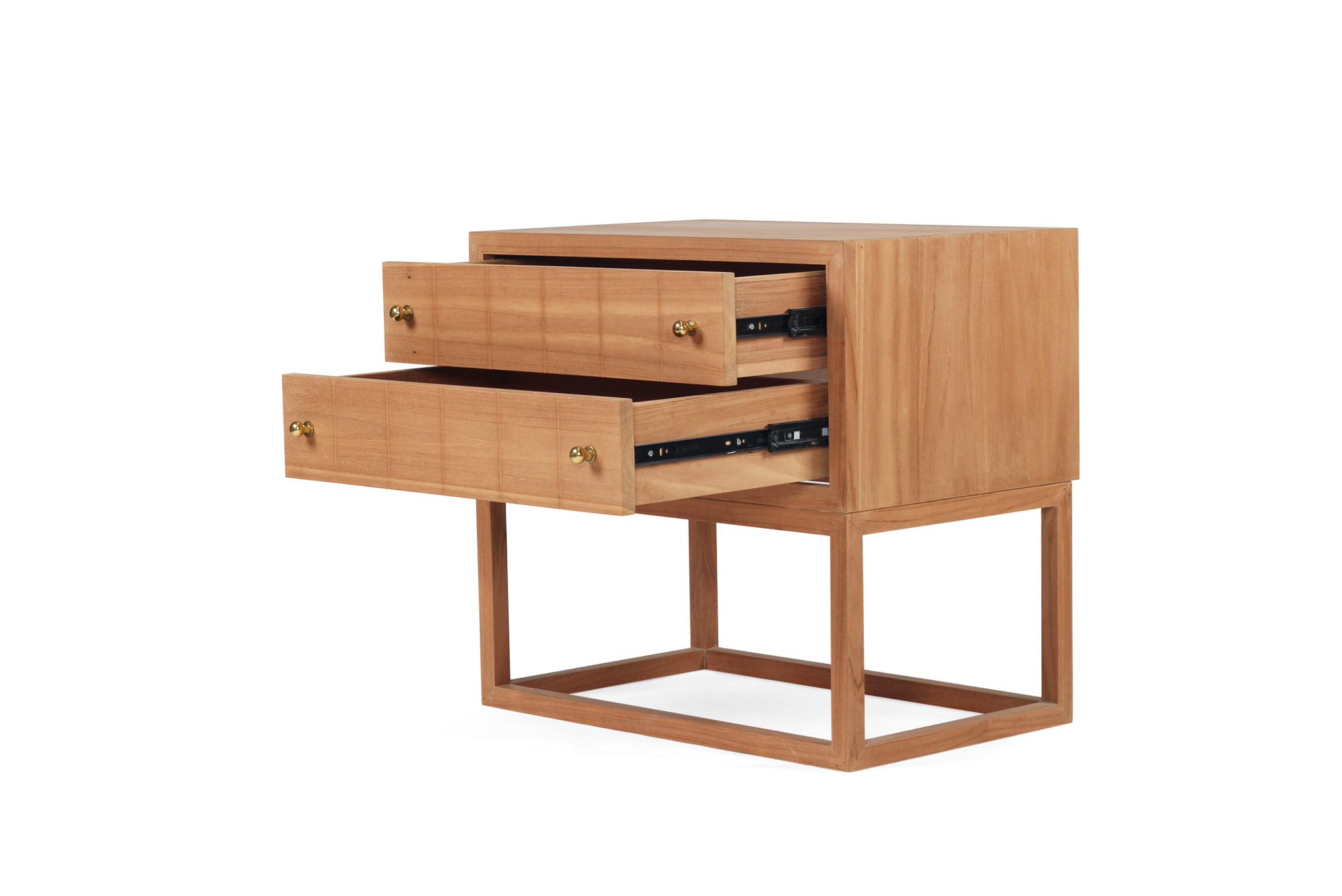 Lisette Bedside Table - Teak - Image 5