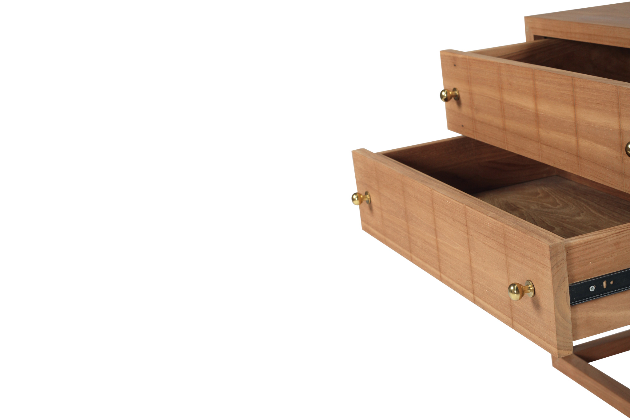 Lisette Bedside Table - Teak - Image 9