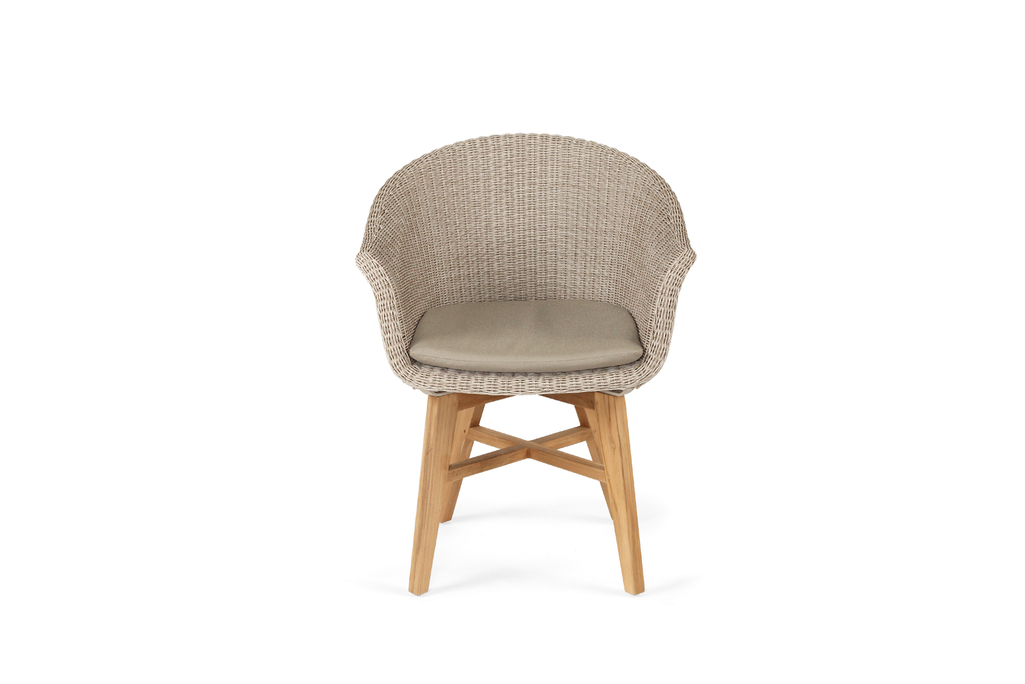 Oceanic Outdoor Arm Chair - Mushroom - Image 4