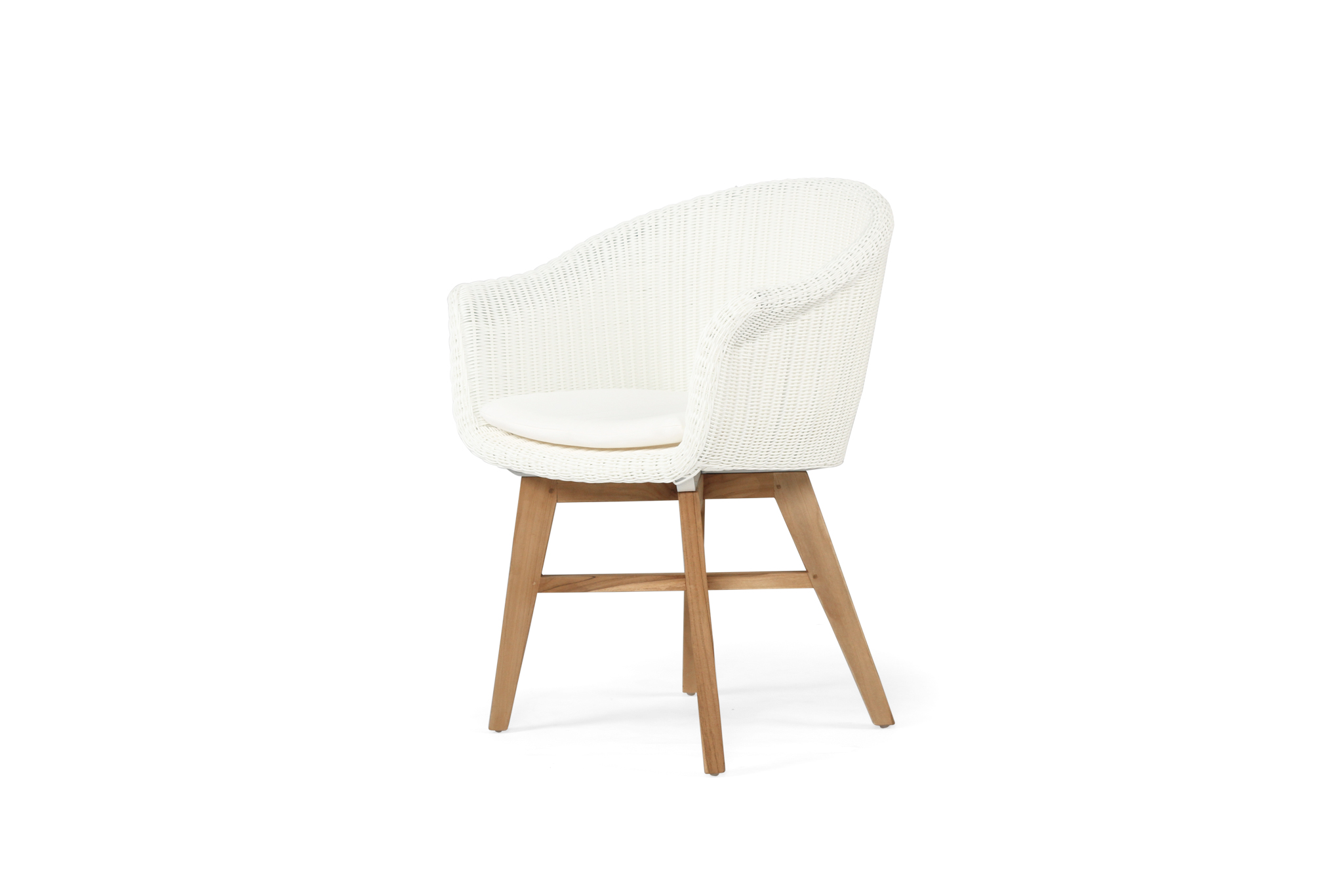 Oceanic Outdoor Arm Chair - White - Image 2