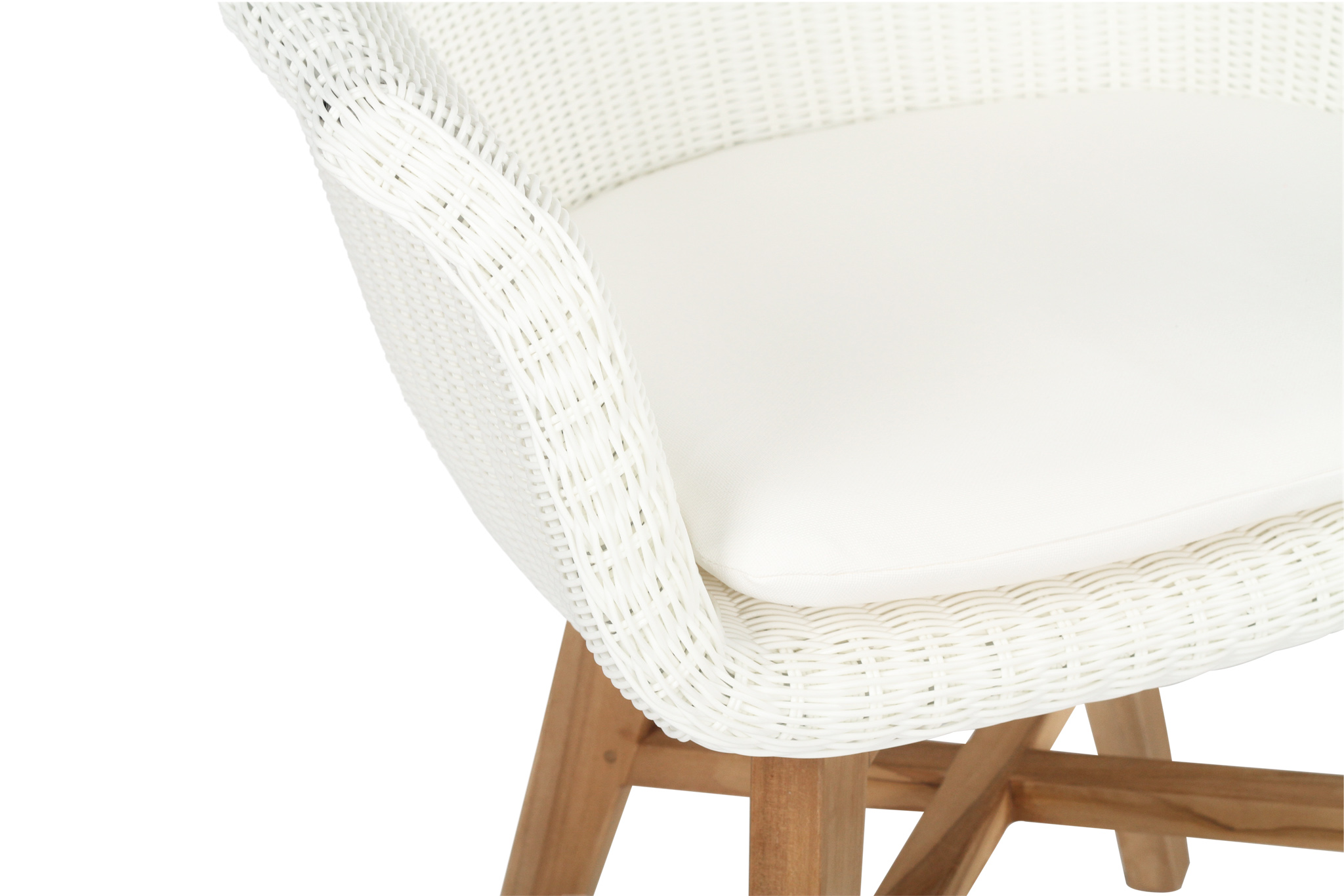 Oceanic Outdoor Arm Chair - White - Image 6