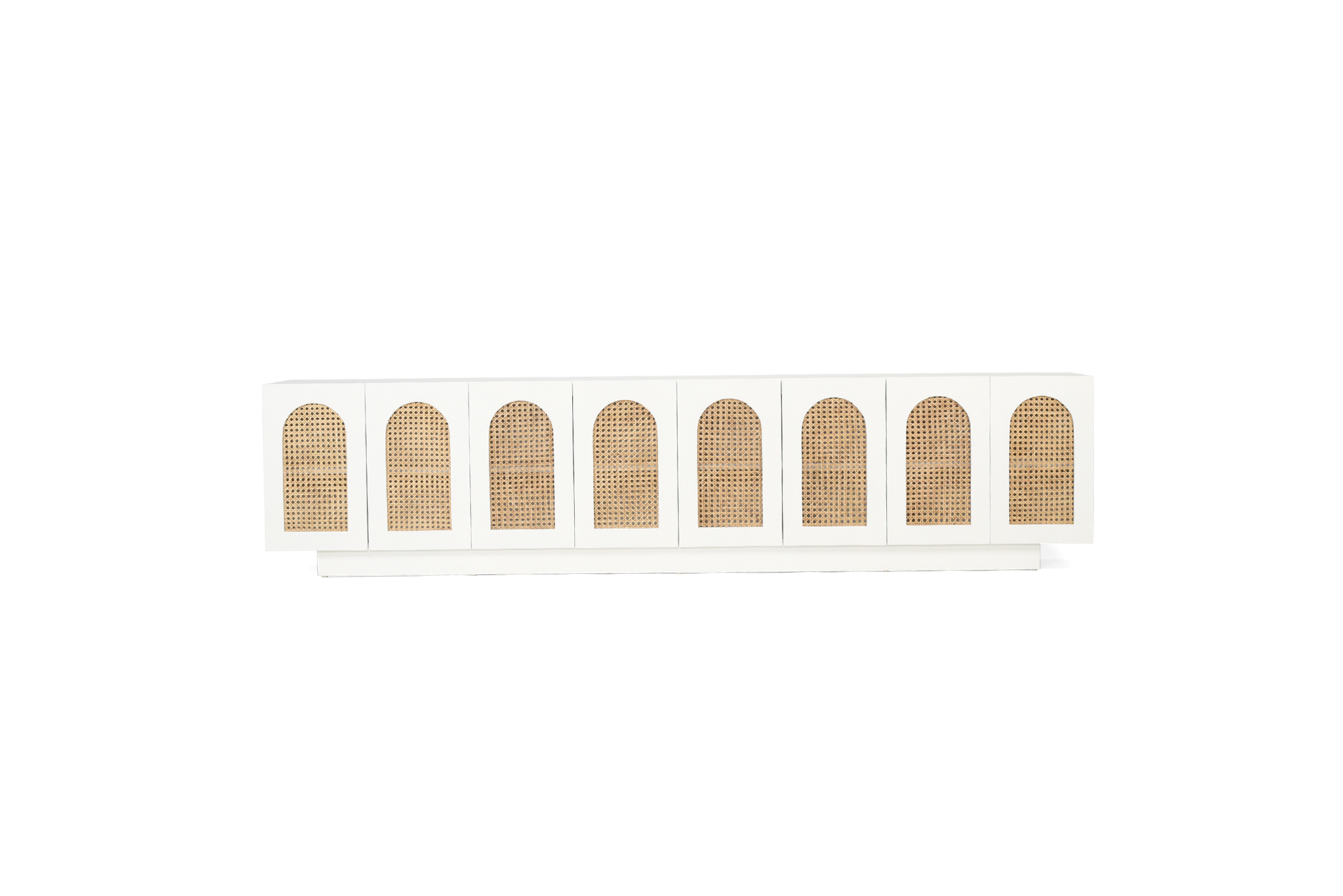 Ryan Eight Door Entertainment Unit - White