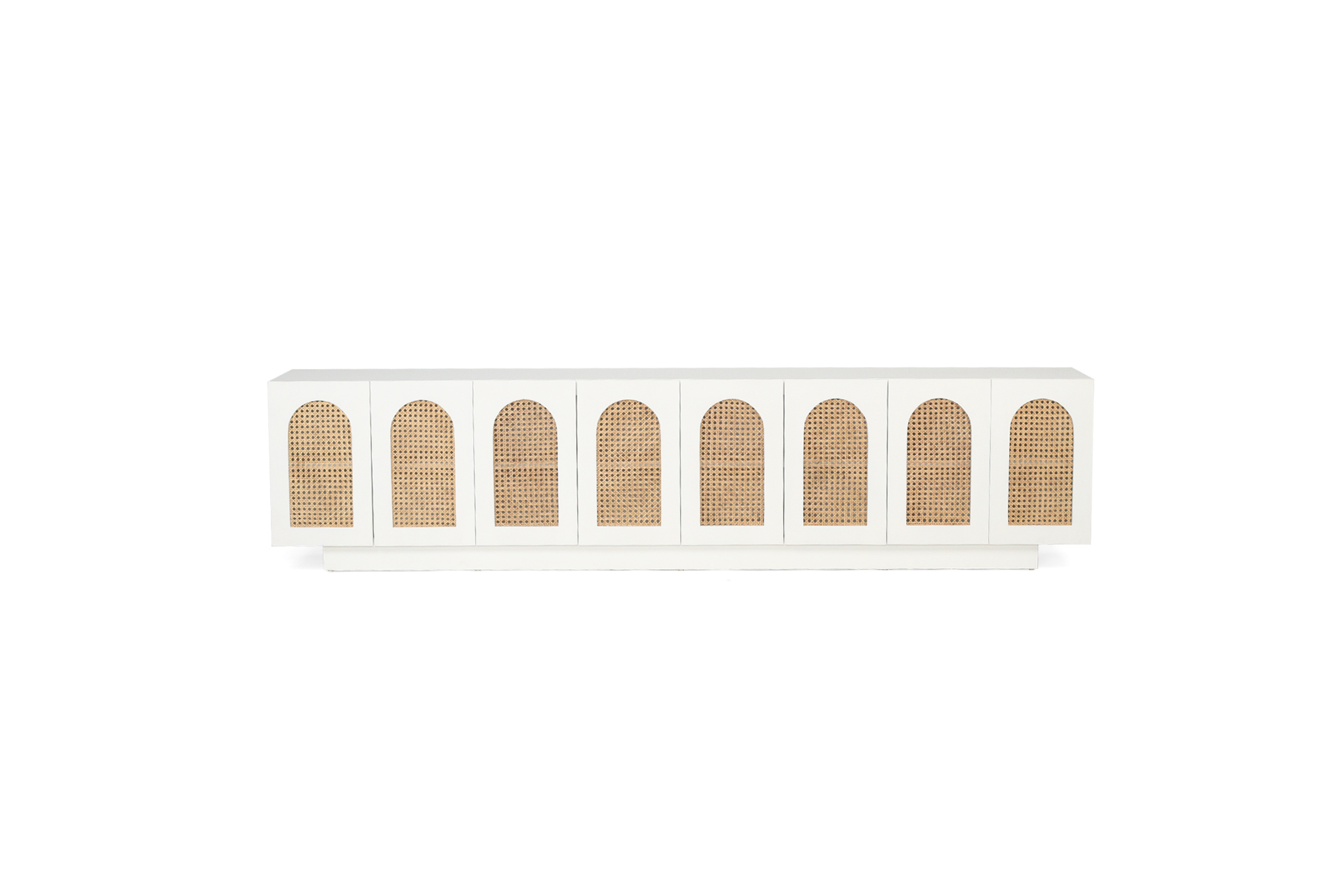 Ryan Eight Door Entertainment Unit - White - Image 3