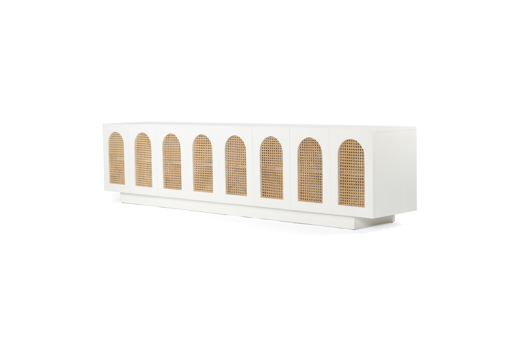 Ryan Eight Door Entertainment Unit - White - Image 2