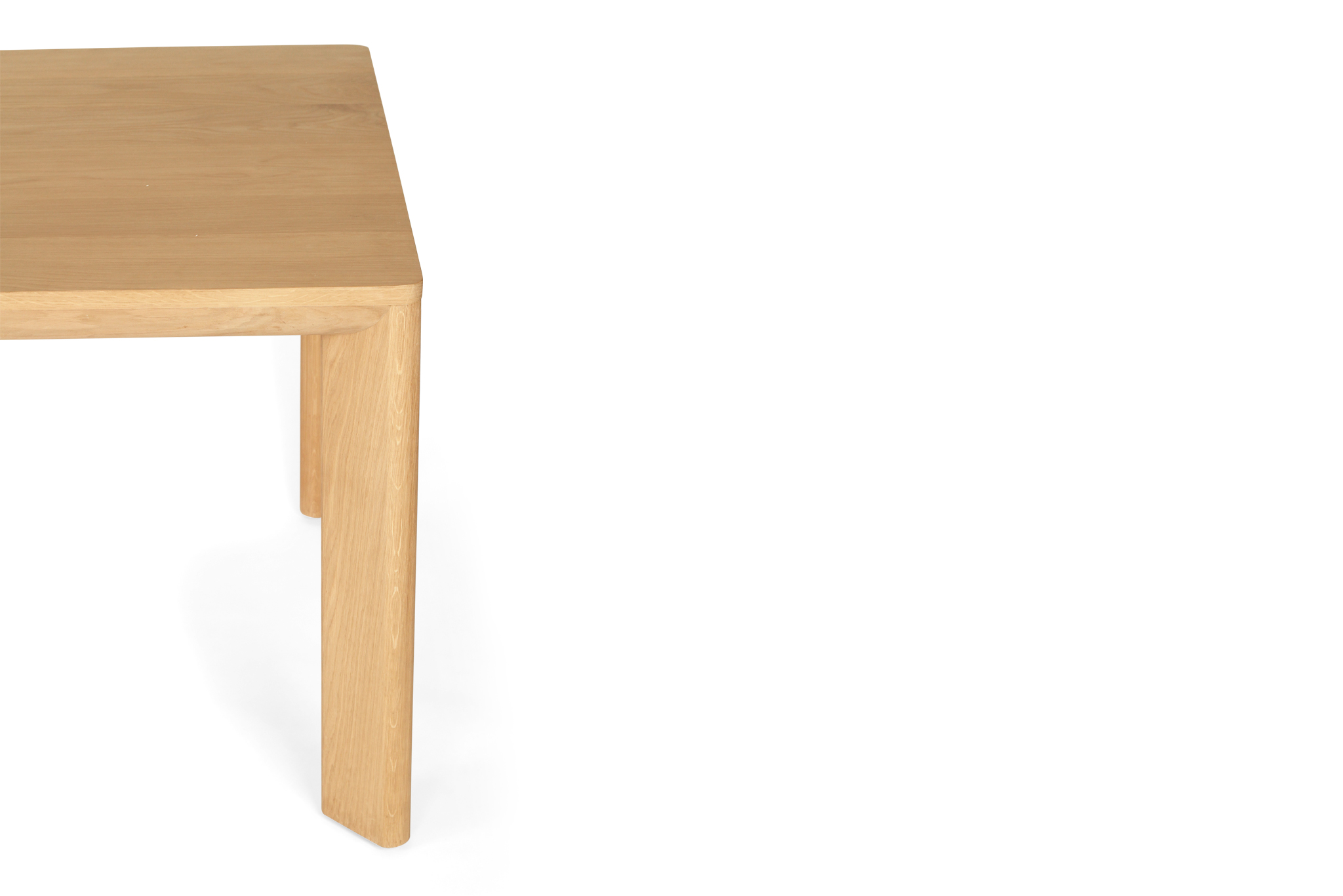 Asher Dining Table - 2.0m American Oak - Image 12