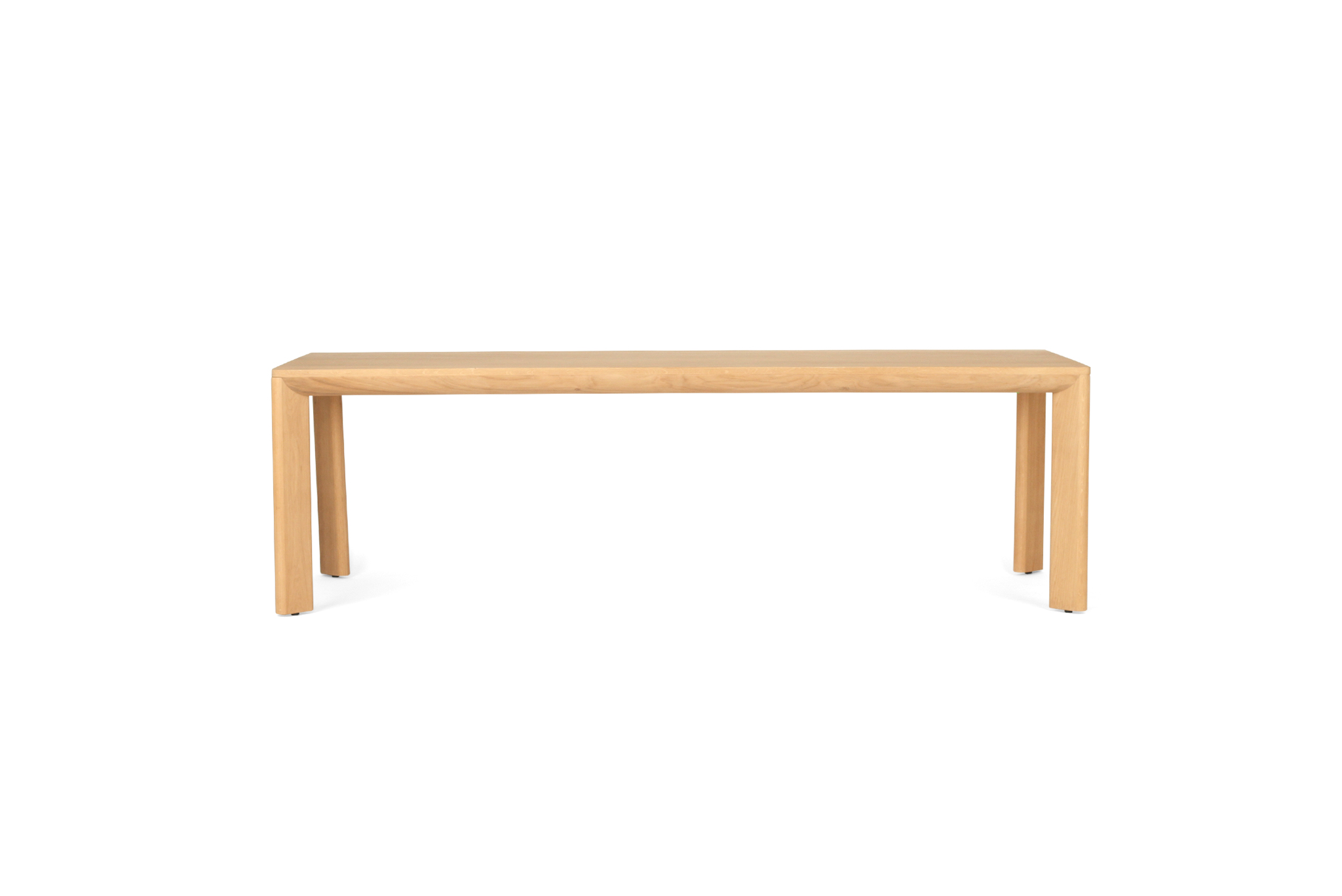 Asher Dining Table - 2.0m American Oak - Image 4