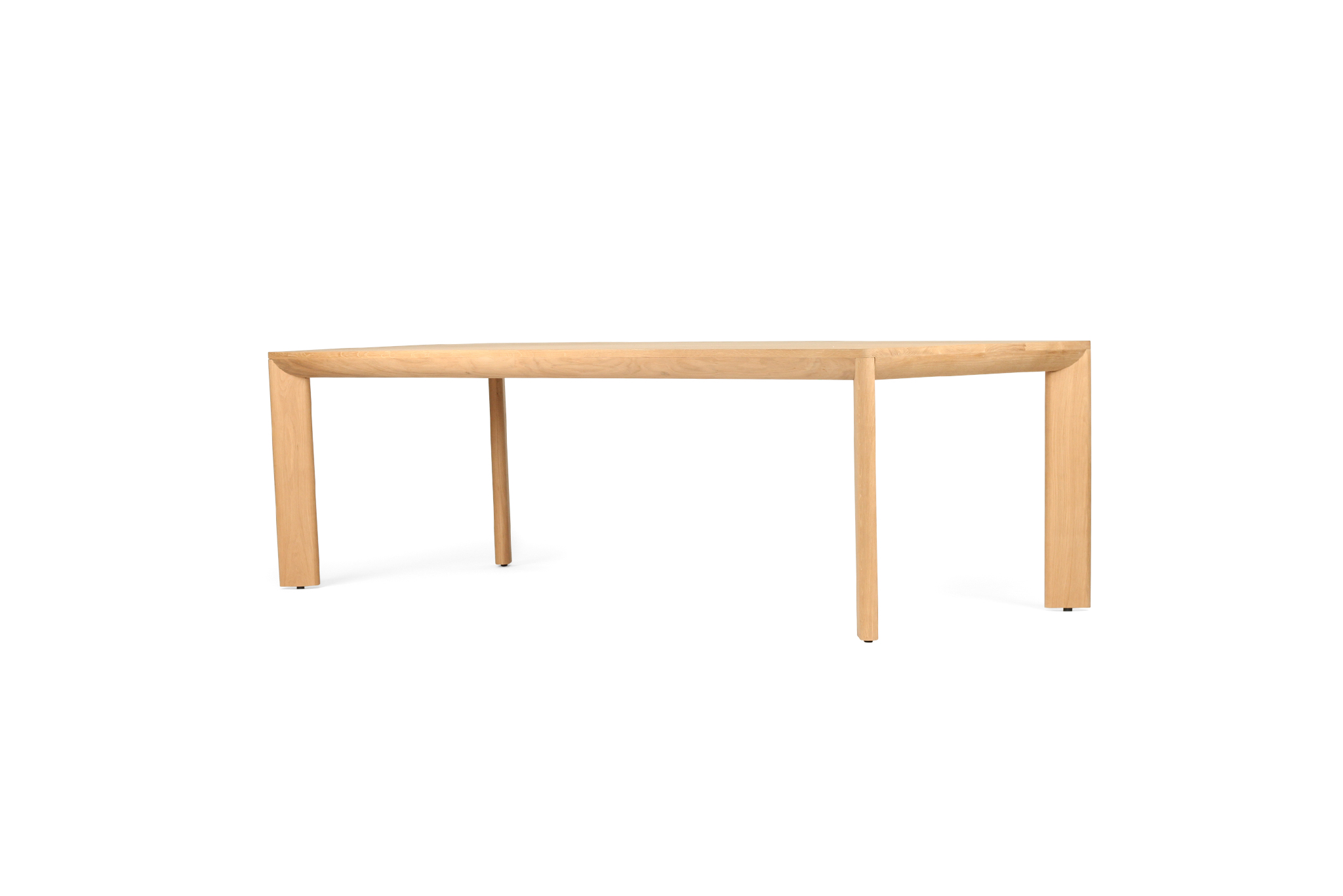 Asher Dining Table - 2.0m American Oak - Image 5