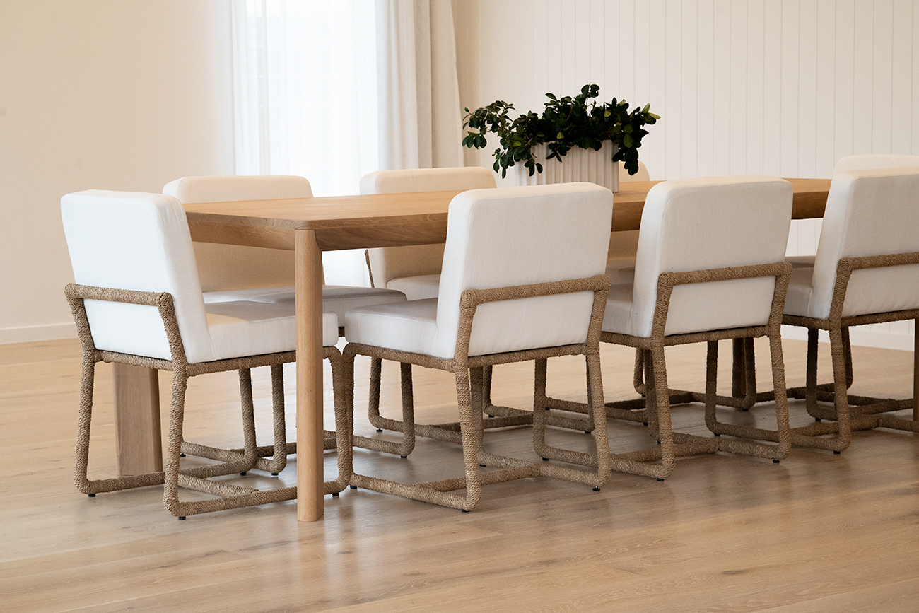 Asher Dining Table - 2.0m American Oak - Image 13