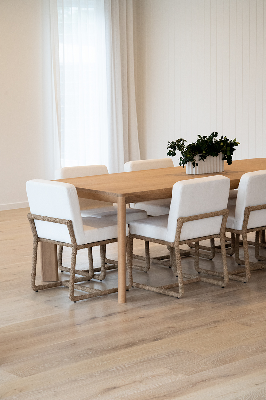 Asher Dining Table - 2.0m American Oak - Image 2