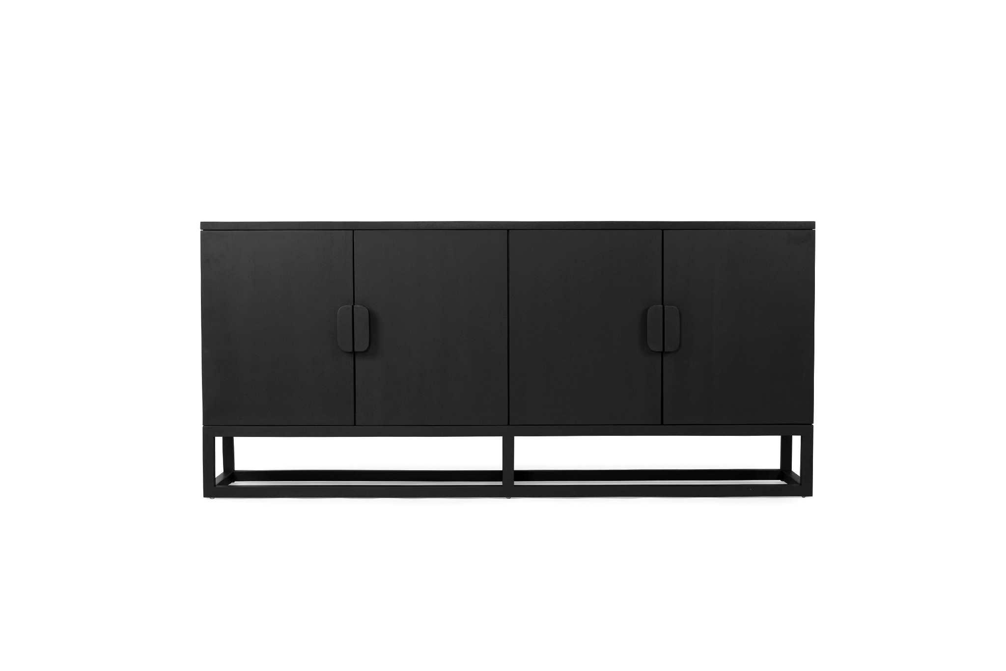 Eden Sideboard - Four Door - Black