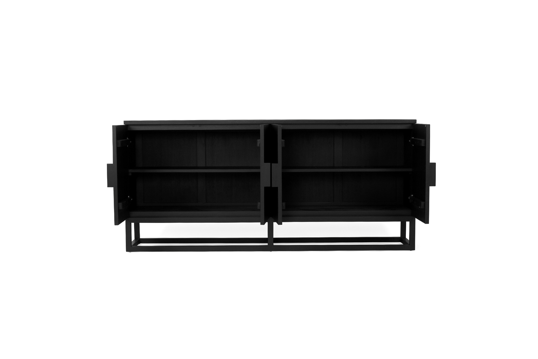Eden Sideboard - Four Door - Black - Image 4