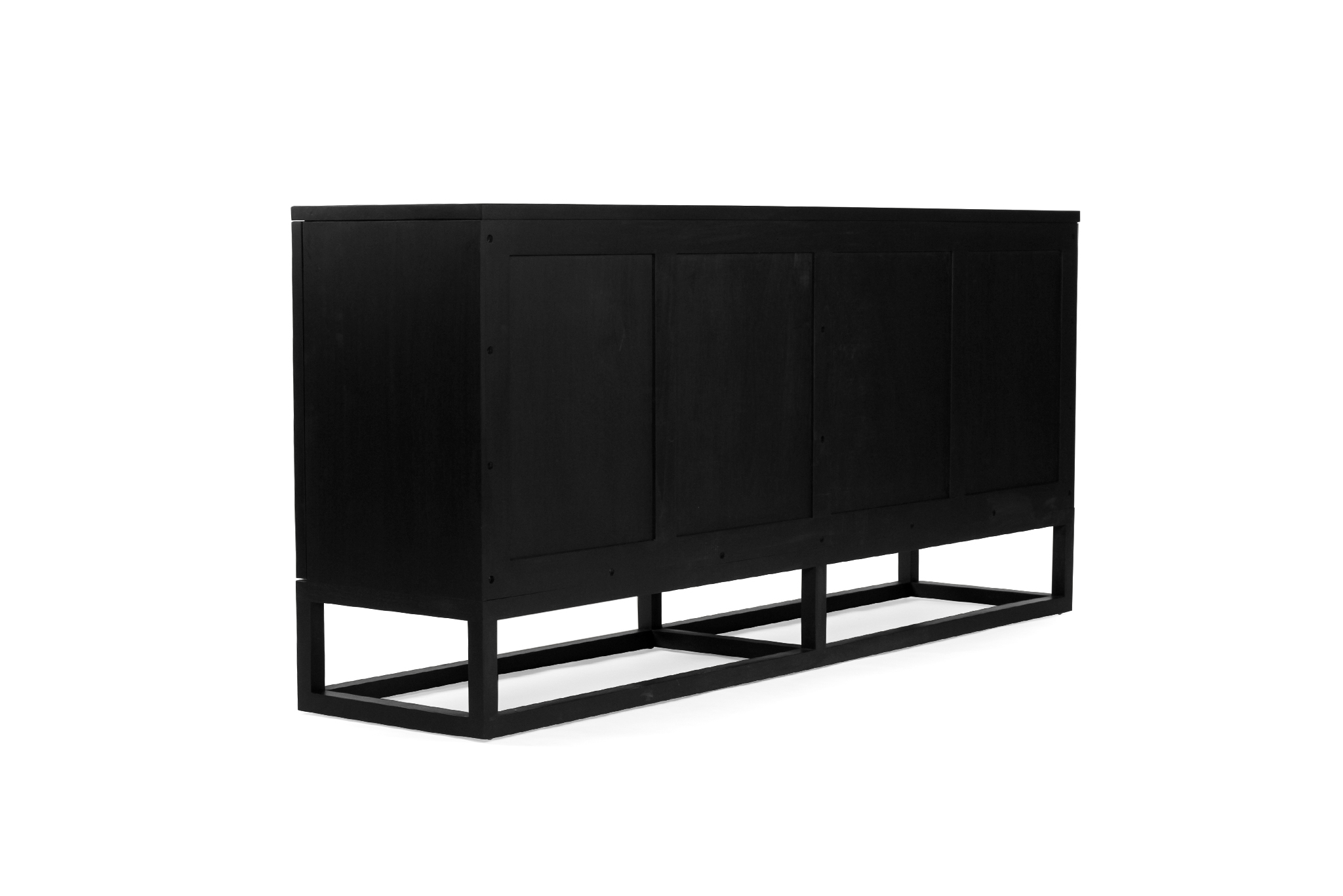 Eden Sideboard - Four Door - Black - Image 8