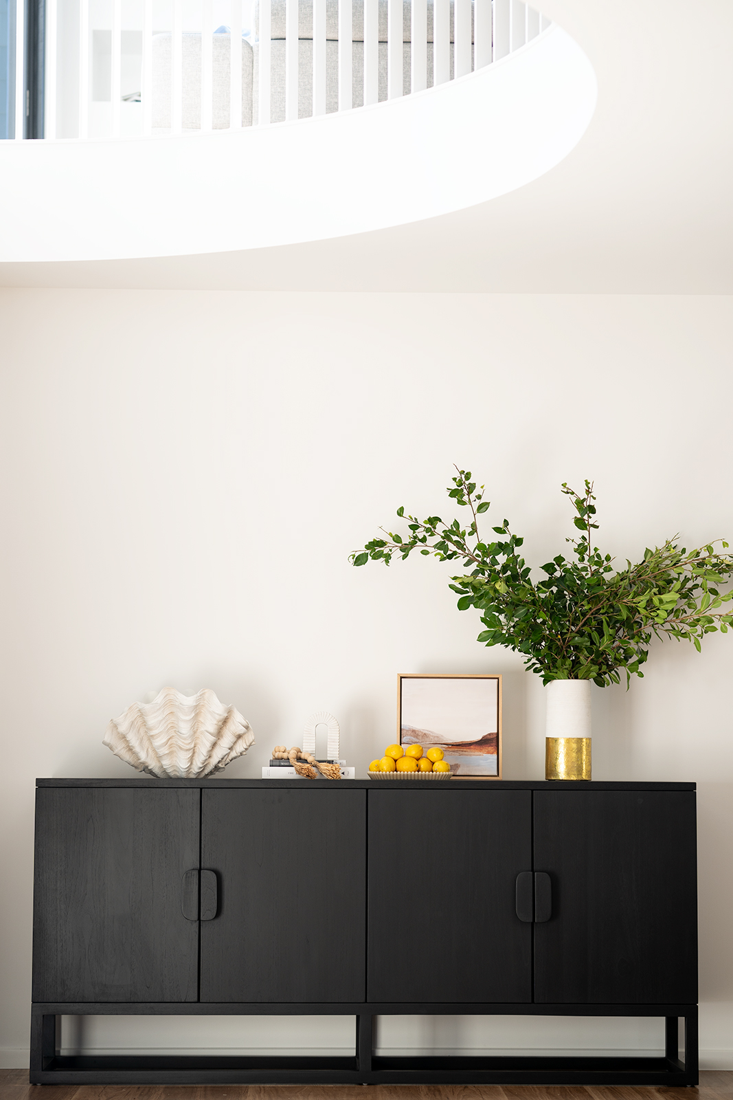 Eden Sideboard - Four Door - Black - Image 2
