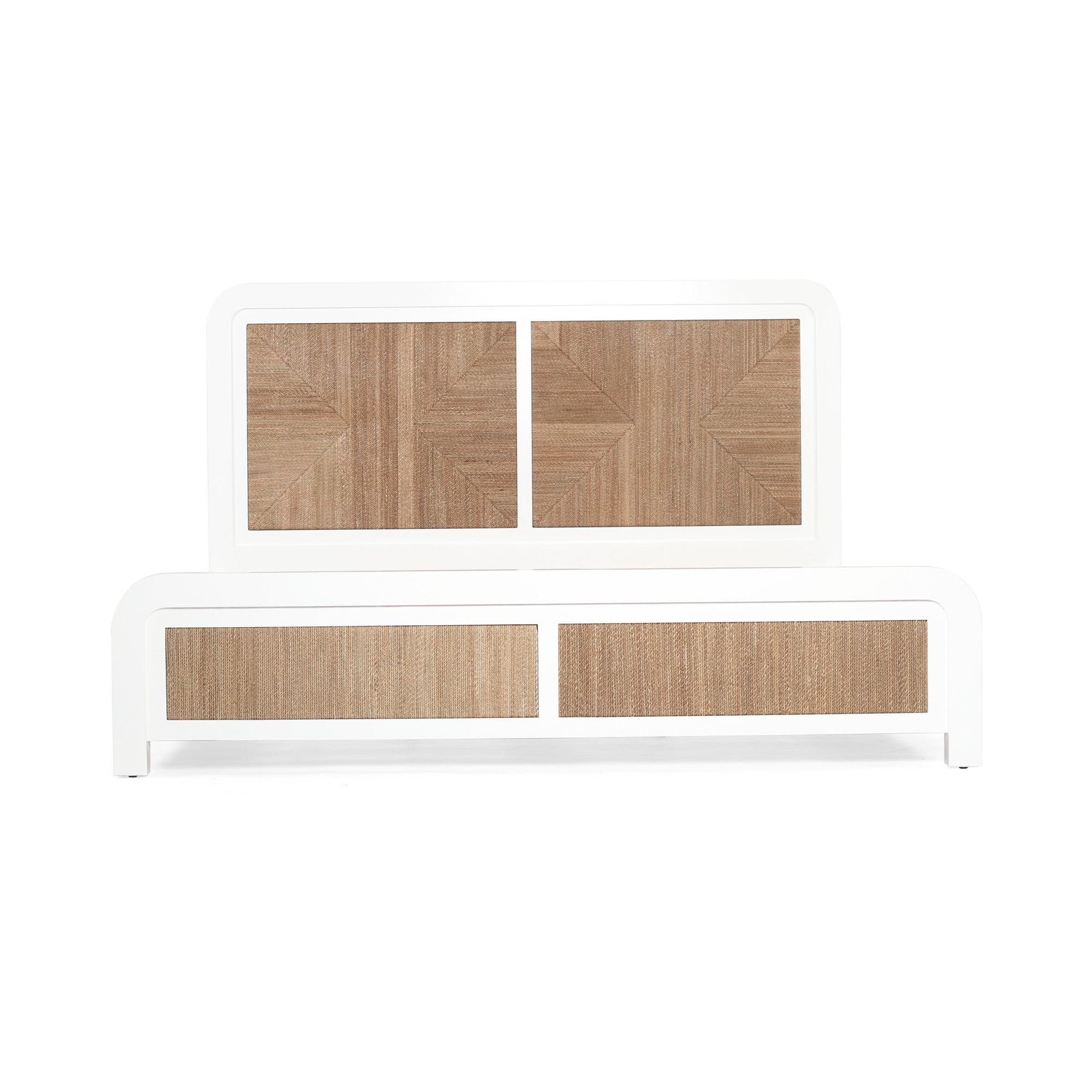 Milford Queen Bed - White by Serrata Living - Image 3