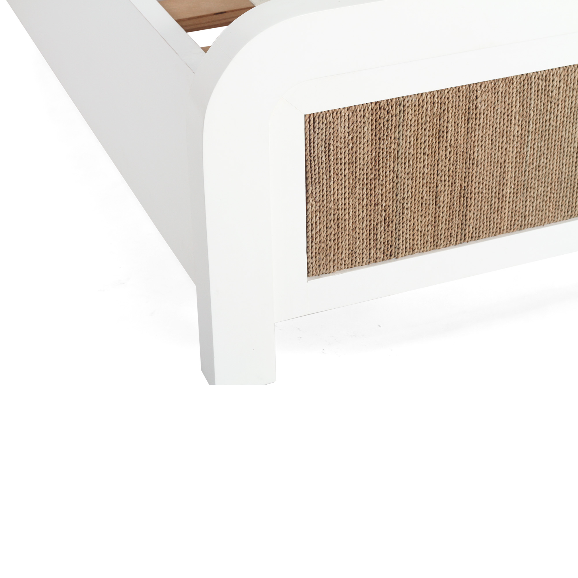 Milford Queen Bed - White by Serrata Living - Image 5