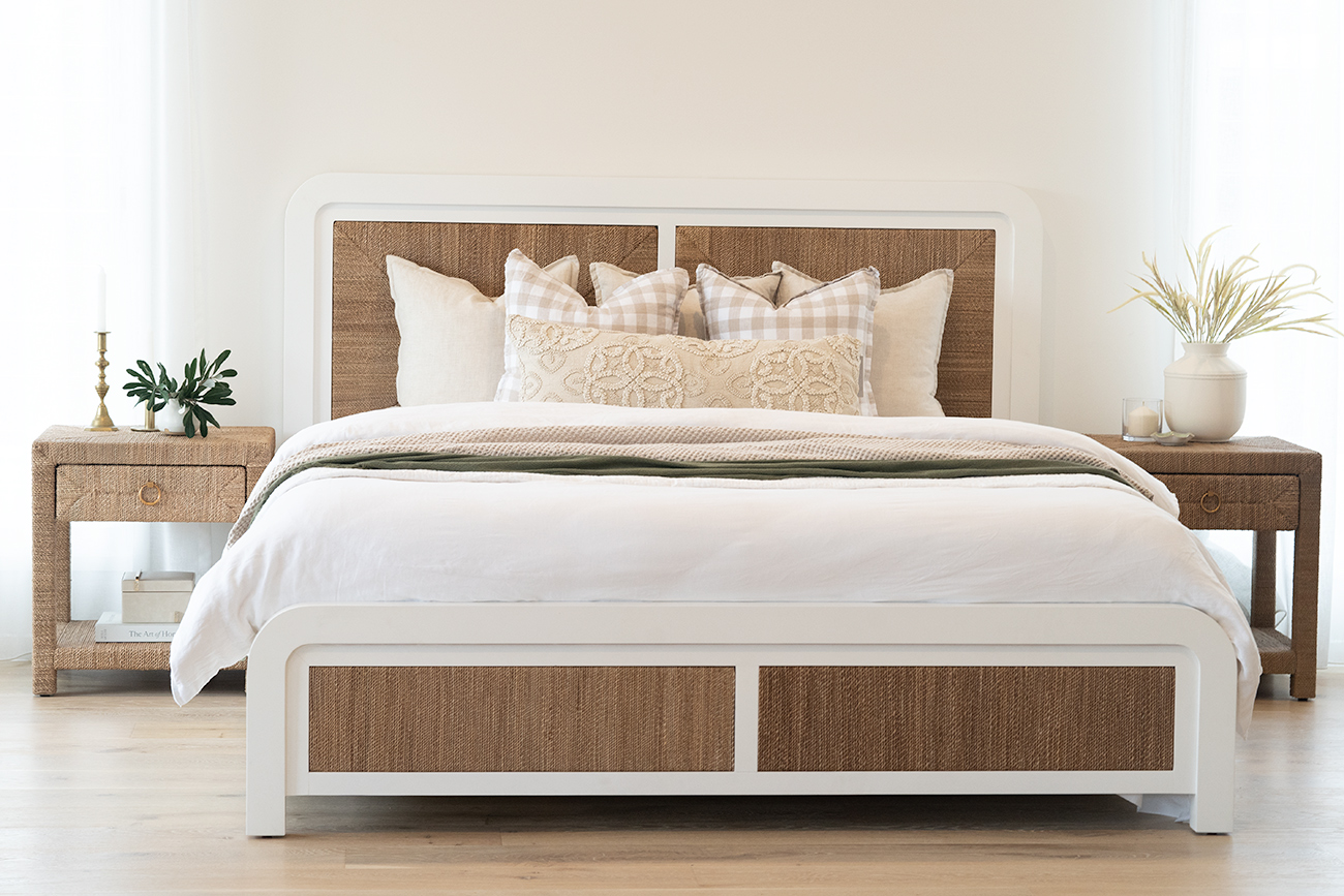 Milford Queen Bed - White by Serrata Living - Image 11