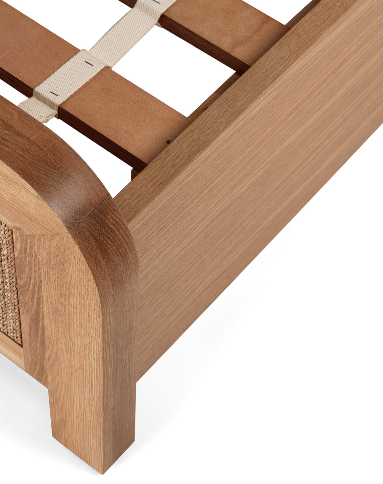 Milford Queen Bed - Oak by Serrata Living - Image 7