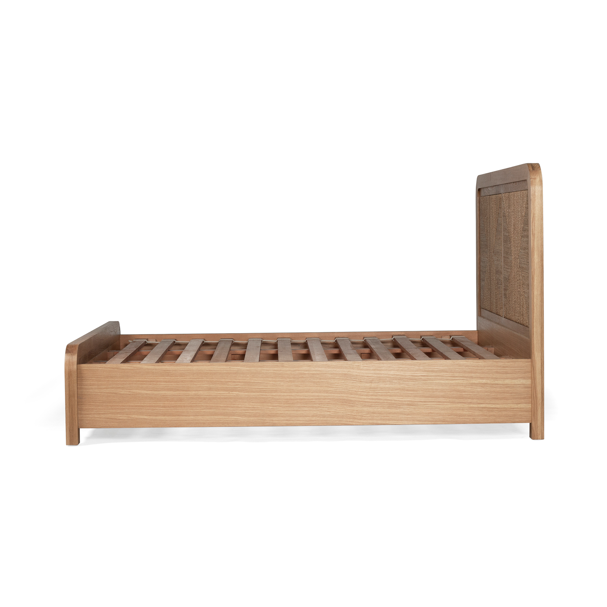 Milford Queen Bed - Oak by Serrata Living - Image 9