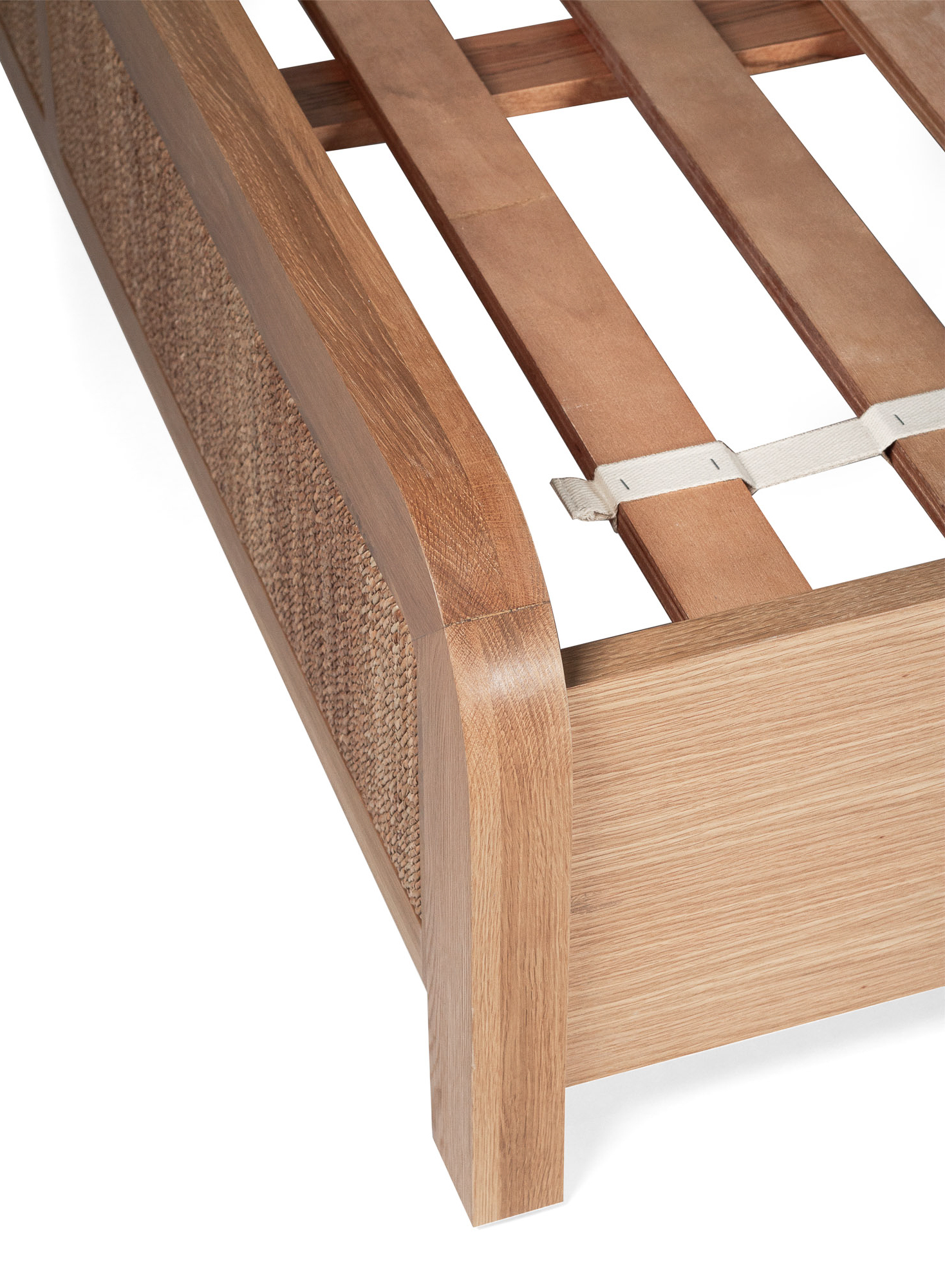 Milford Queen Bed - Oak by Serrata Living - Image 10