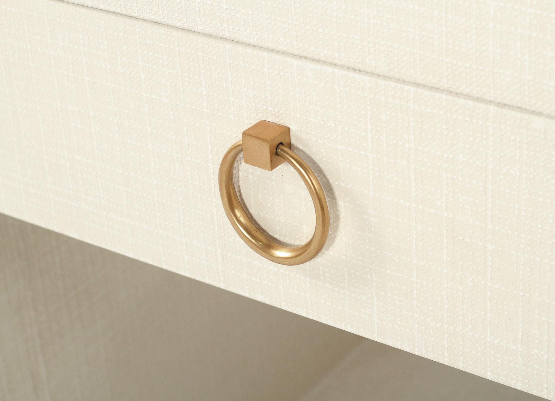 Newhaven Bedside Table - Ivory by Serrata Living - Image 9