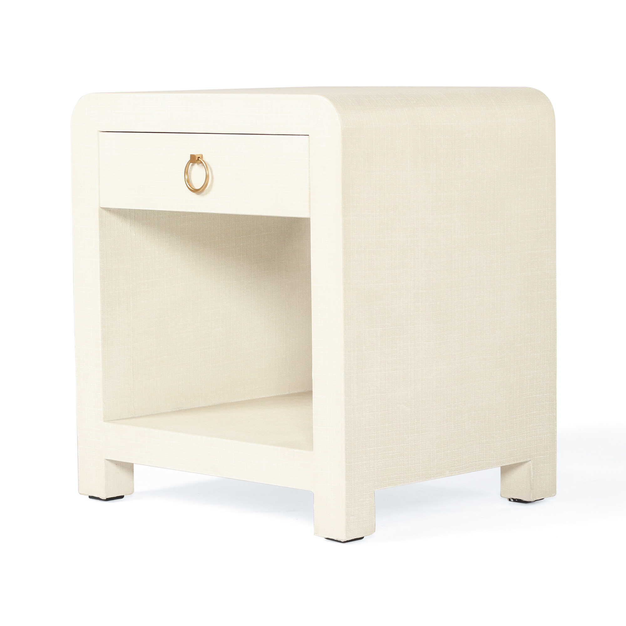 Newhaven Bedside Table - Ivory by Serrata Living