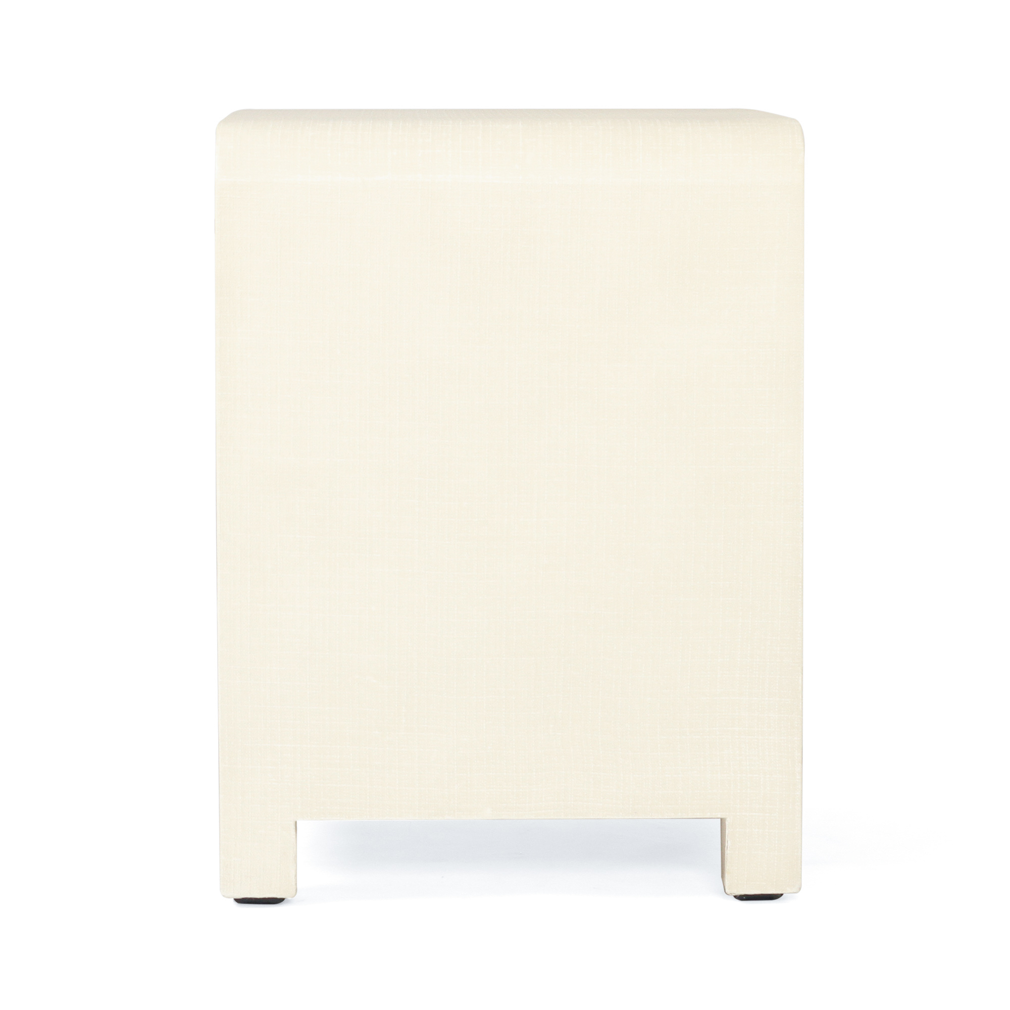 Newhaven Bedside Table - Ivory by Serrata Living - Image 14