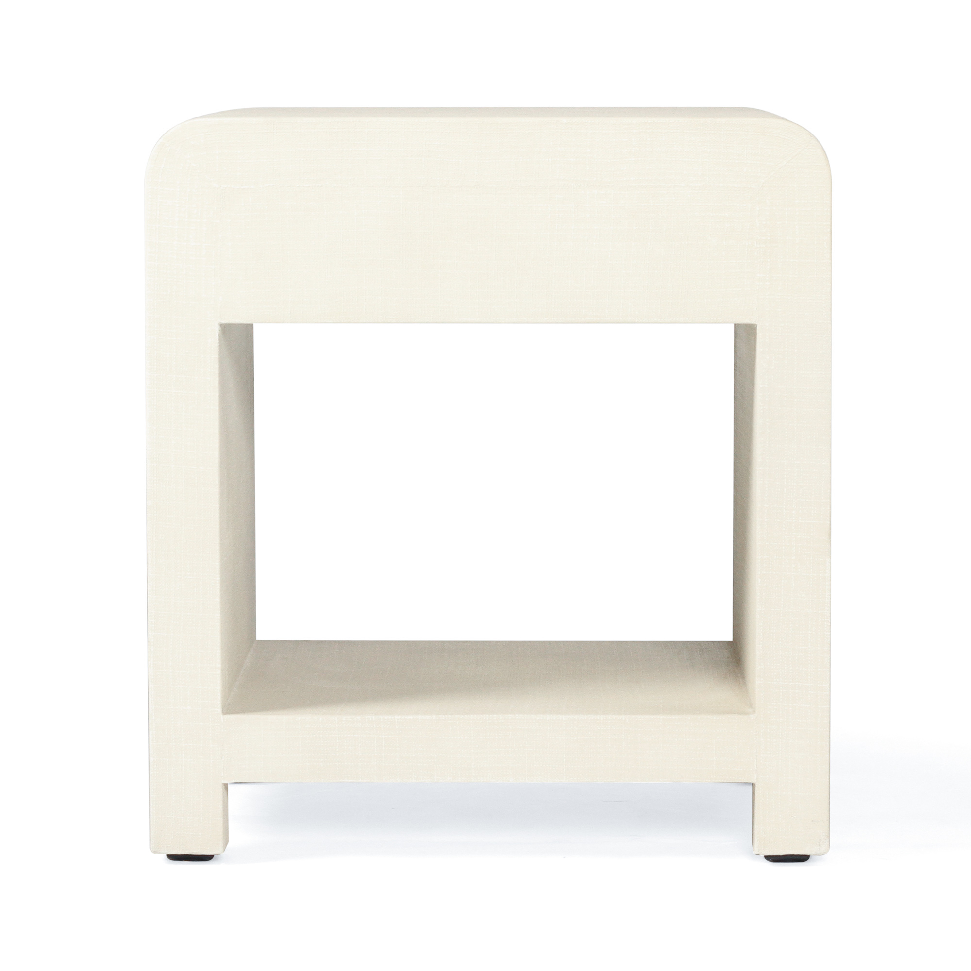 Newhaven Bedside Table - Ivory by Serrata Living - Image 16