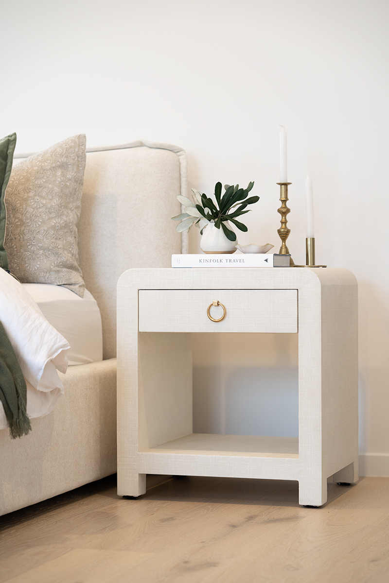 Newhaven Bedside Table - Ivory by Serrata Living - Image 2