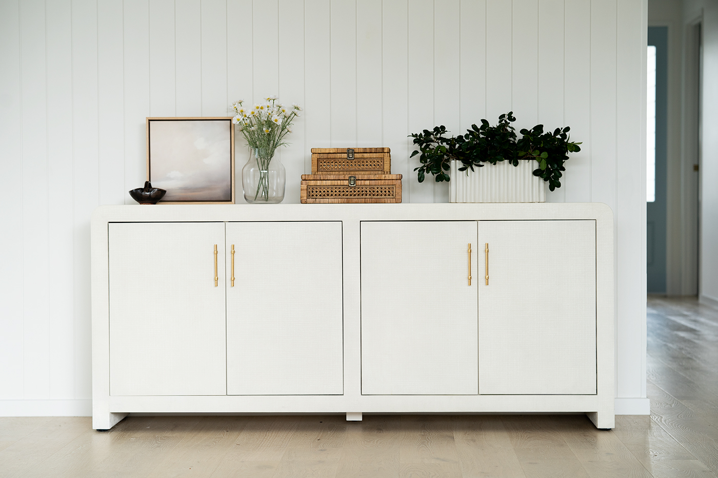 Newhaven Sideboard - Four Door - Ivory by Serrata Living - Image 2