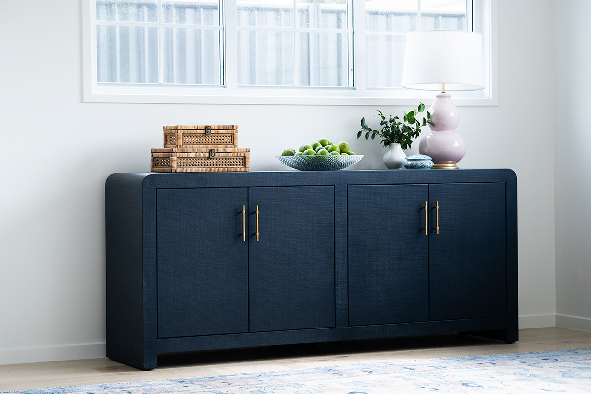 Newhaven Sideboard - Four Door - Navy by Serrata Living - Image 2
