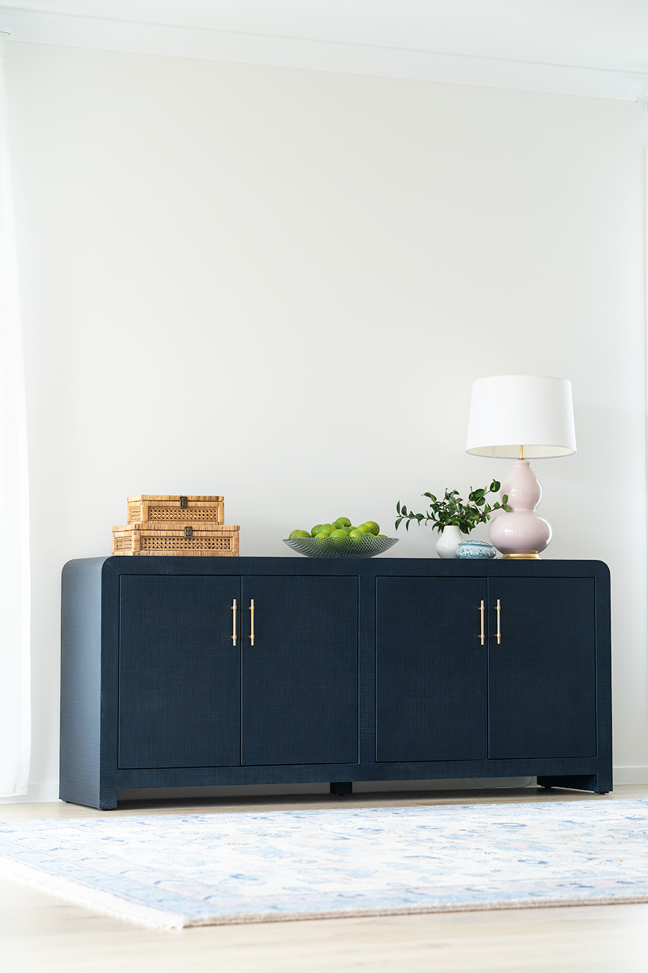 Newhaven Sideboard - Four Door - Navy by Serrata Living - Image 16
