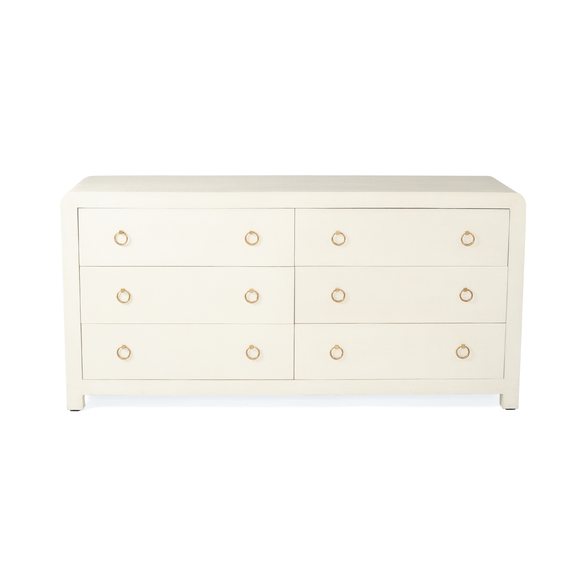 Newhaven Dresser - 6 Drawer - Ivory by Serrata Living - Image 4