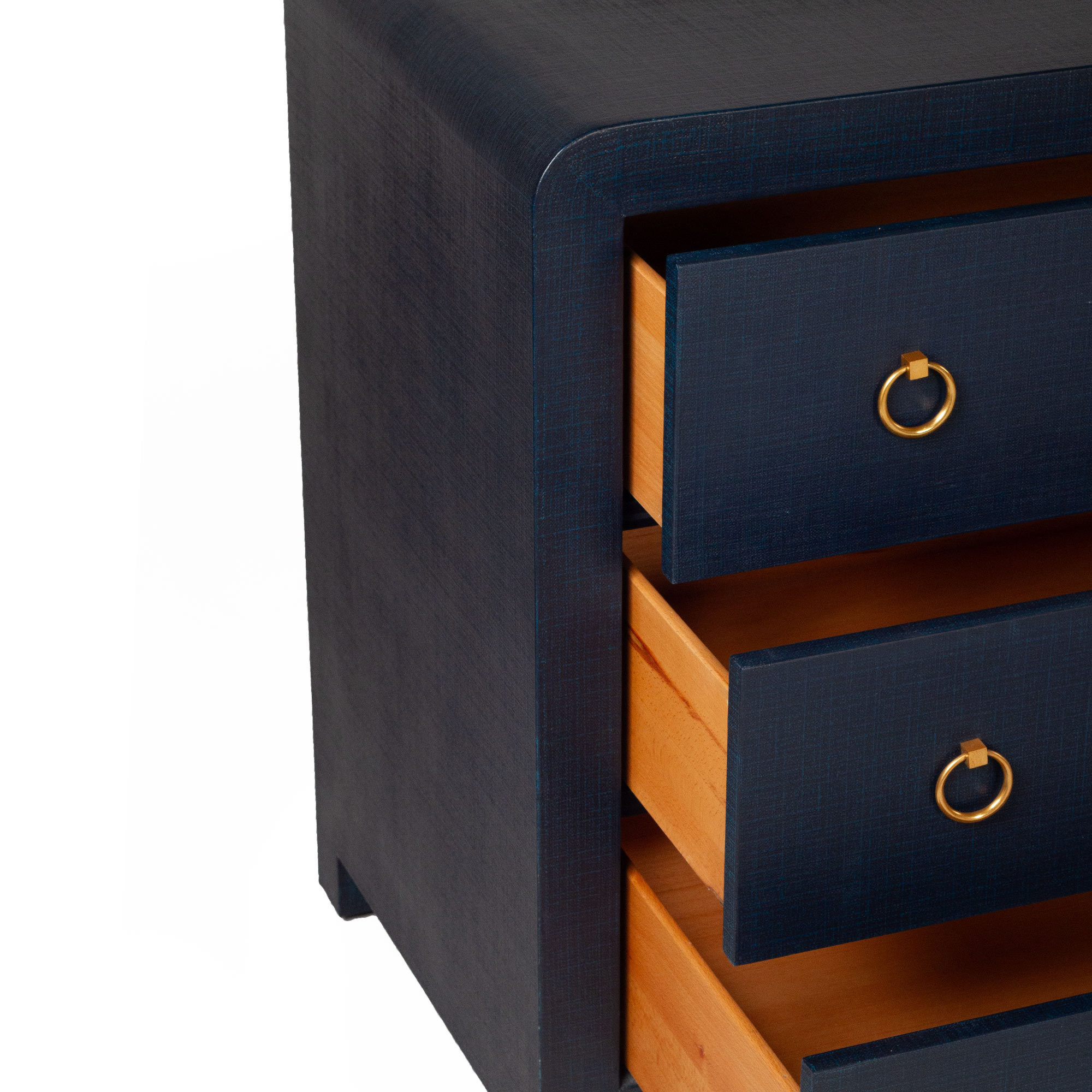 Newhaven Dresser - 6 Drawer - Navy by Serrata Living - Image 10