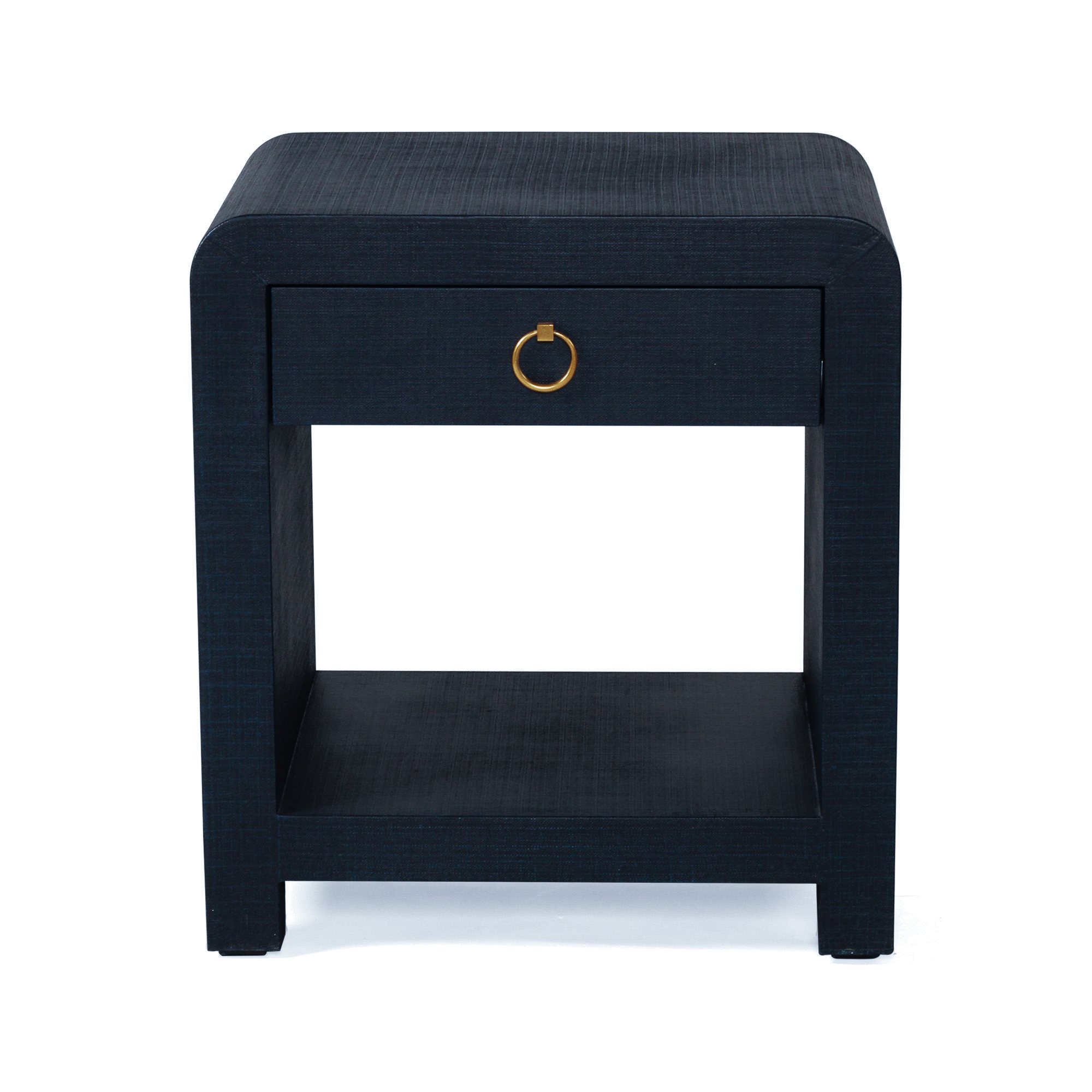 Newhaven Bedside Table - Navy by Serrata Living - Image 4