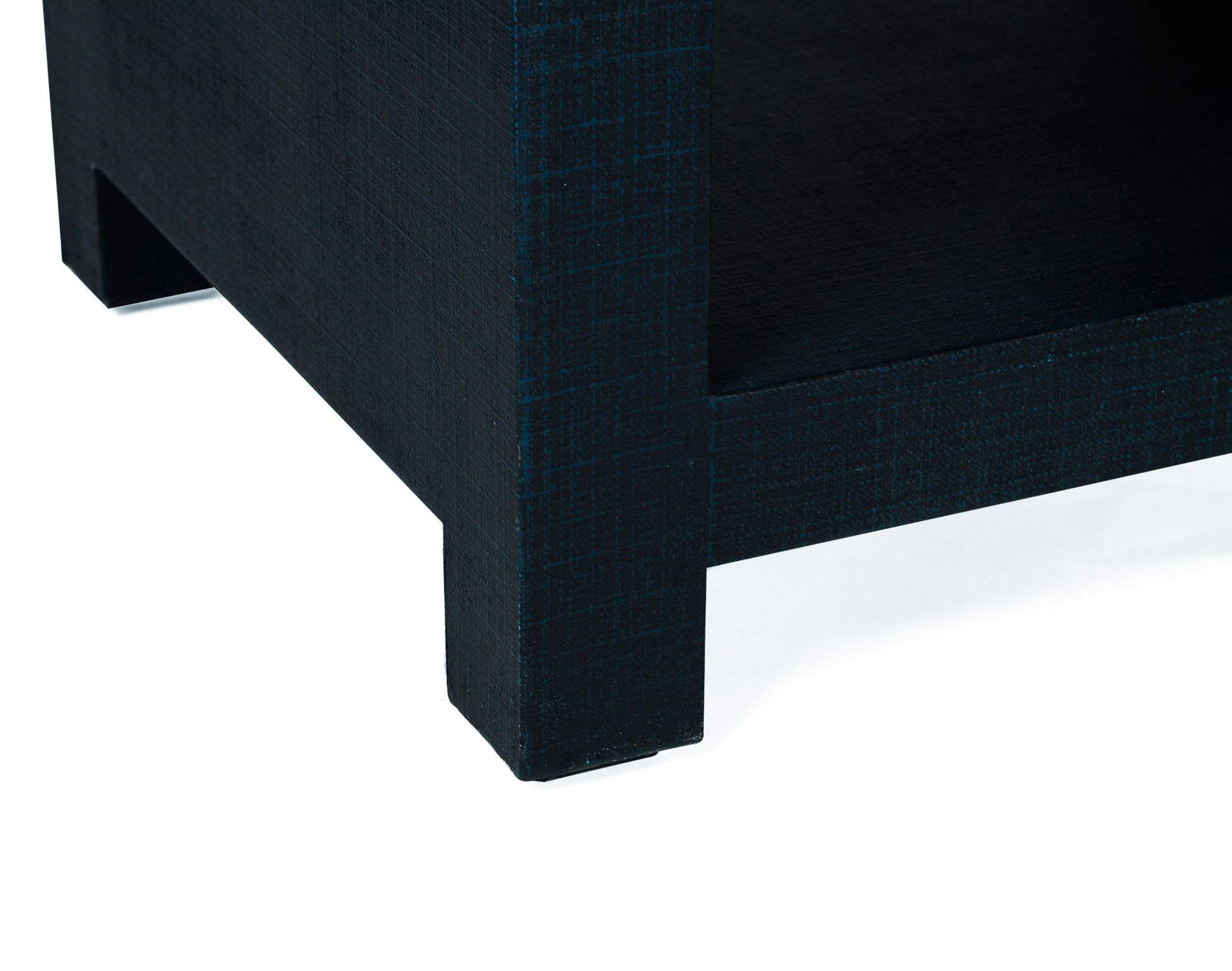 Newhaven Bedside Table - Navy by Serrata Living - Image 6