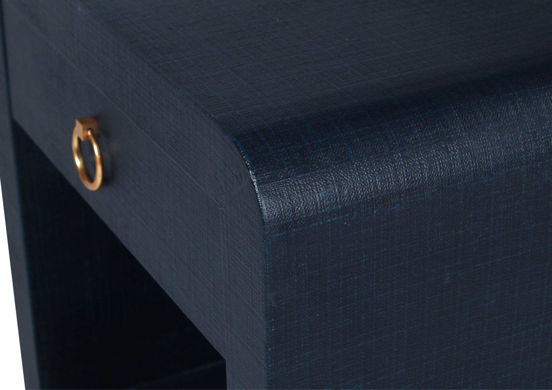 Newhaven Bedside Table - Navy by Serrata Living - Image 12