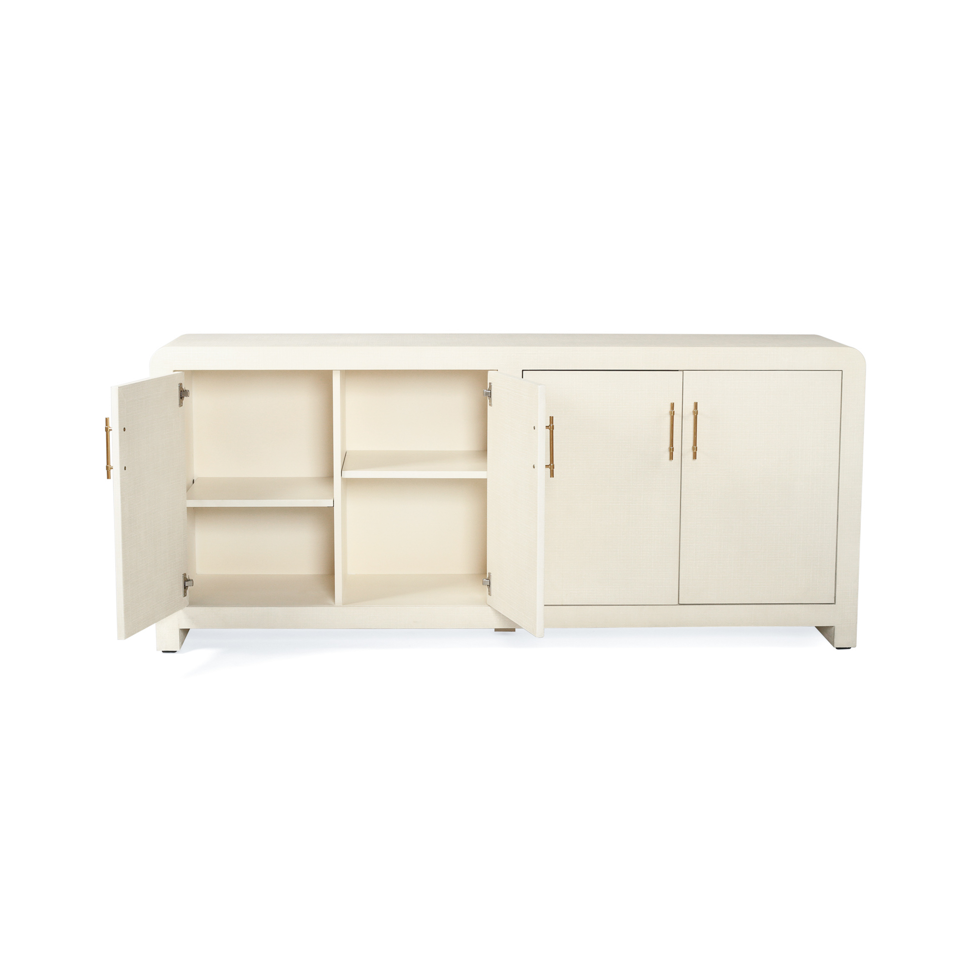 Newhaven Sideboard - Four Door - Ivory by Serrata Living - Image 7