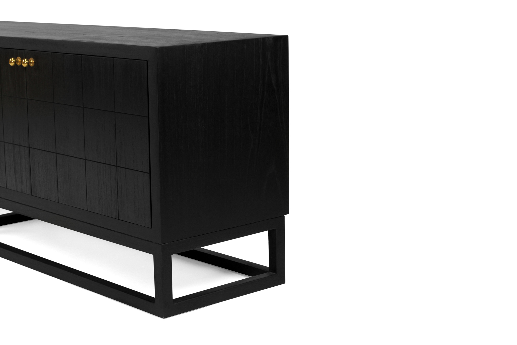 Lisette Entertainment Unit - Six Door - Black - Image 10